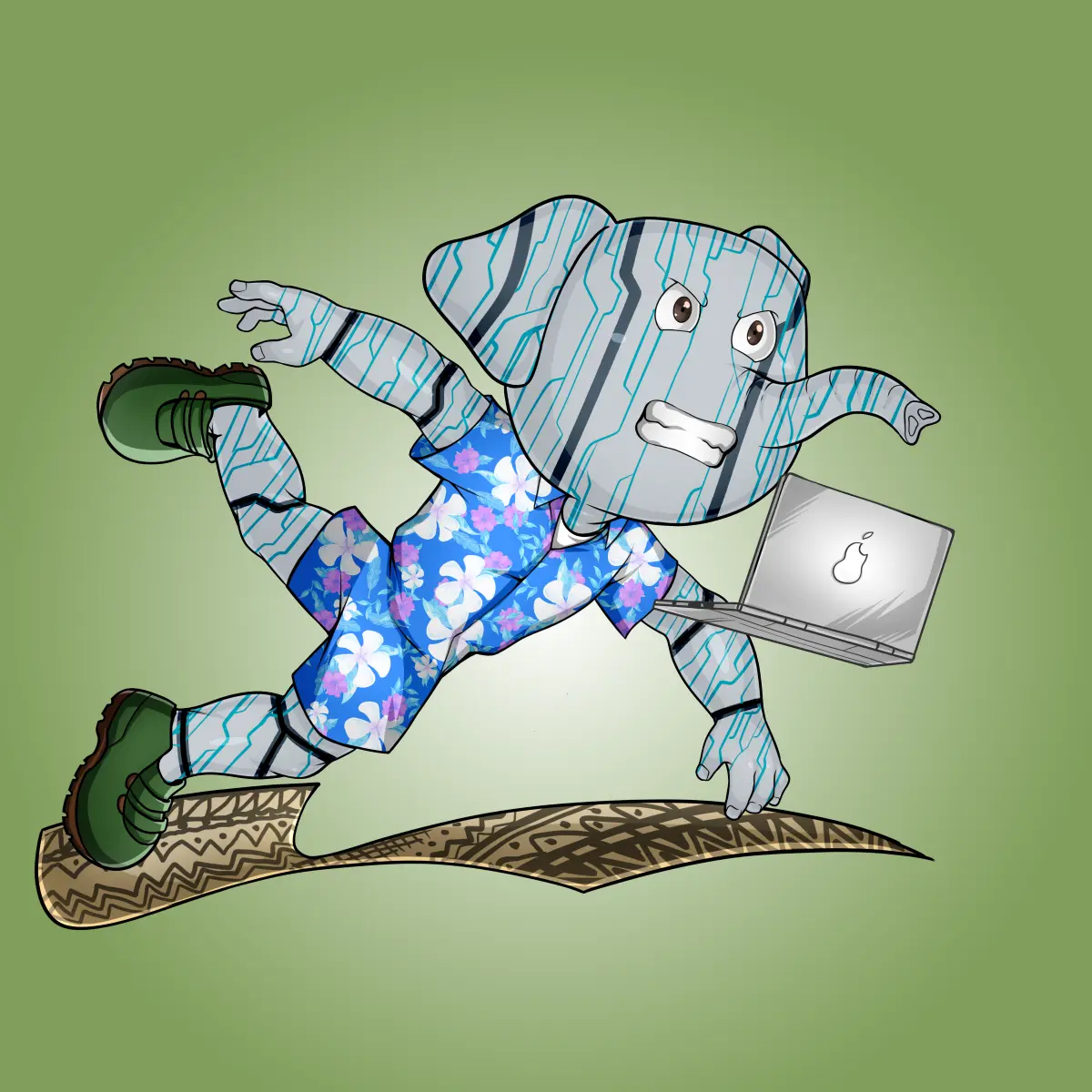 Rug Friends  #1980 NFT on Algorand