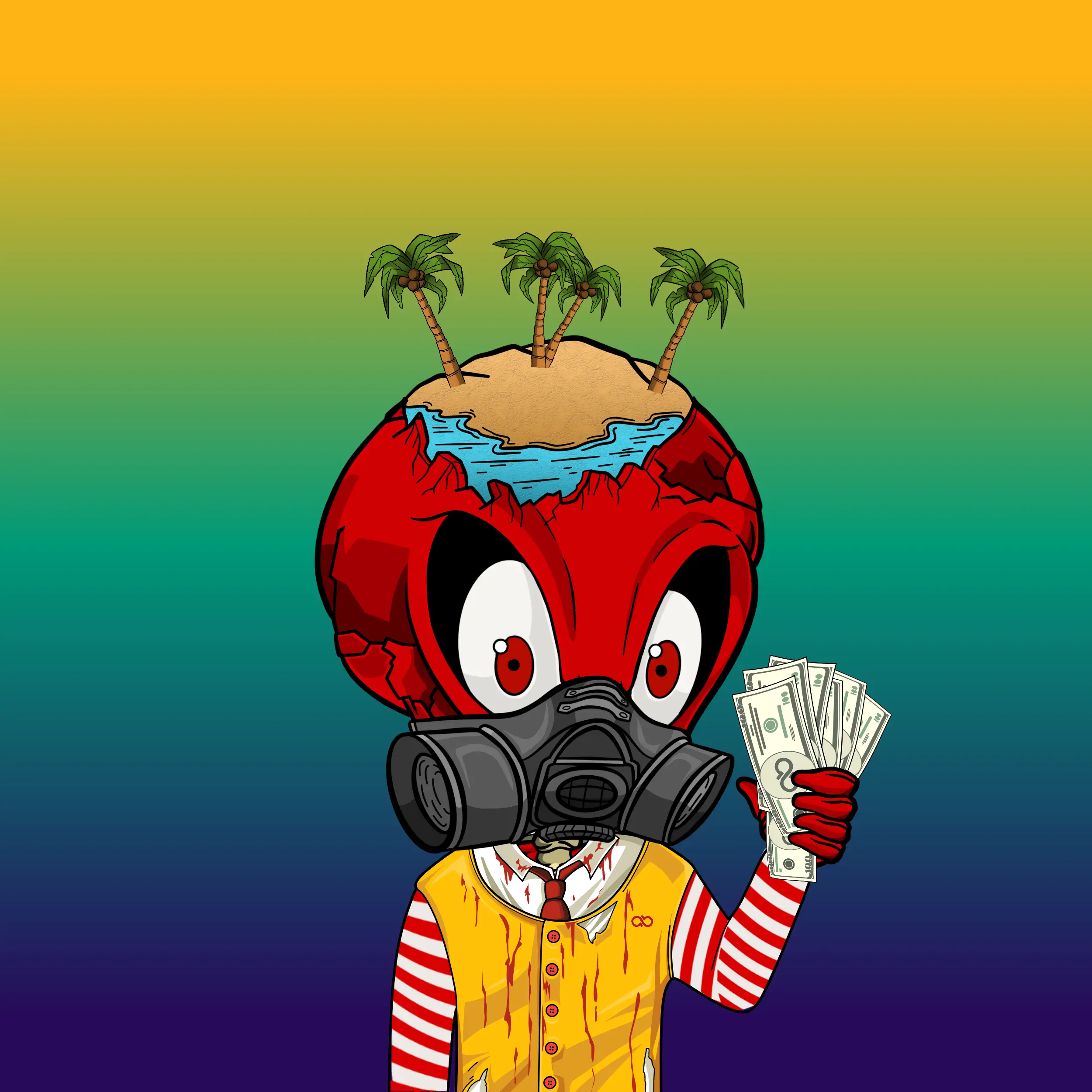 BoneBuddies #349 NFT on Algorand