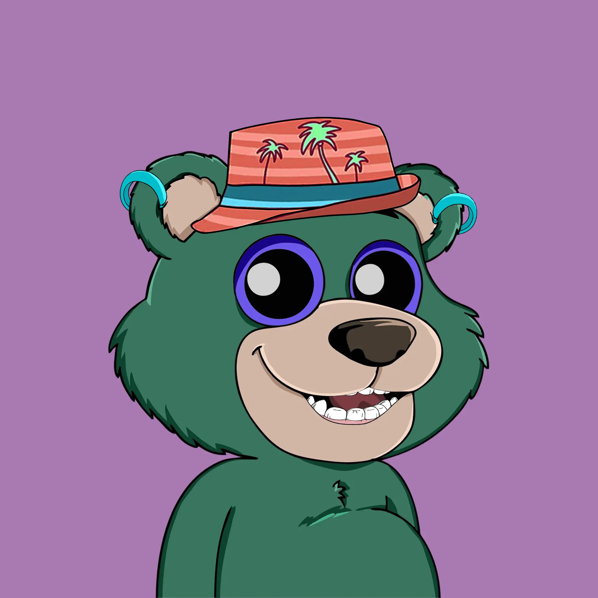 Gluttonous Bears #476 NFT on Algorand