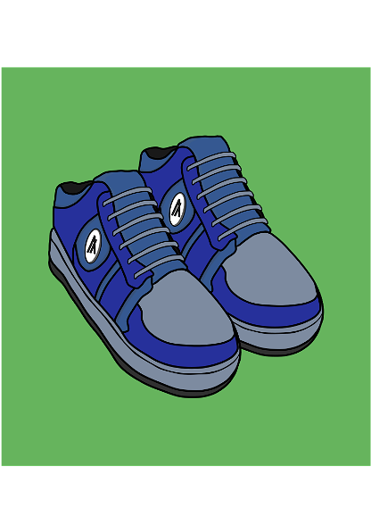 AlgoShoes - Blue Ranger