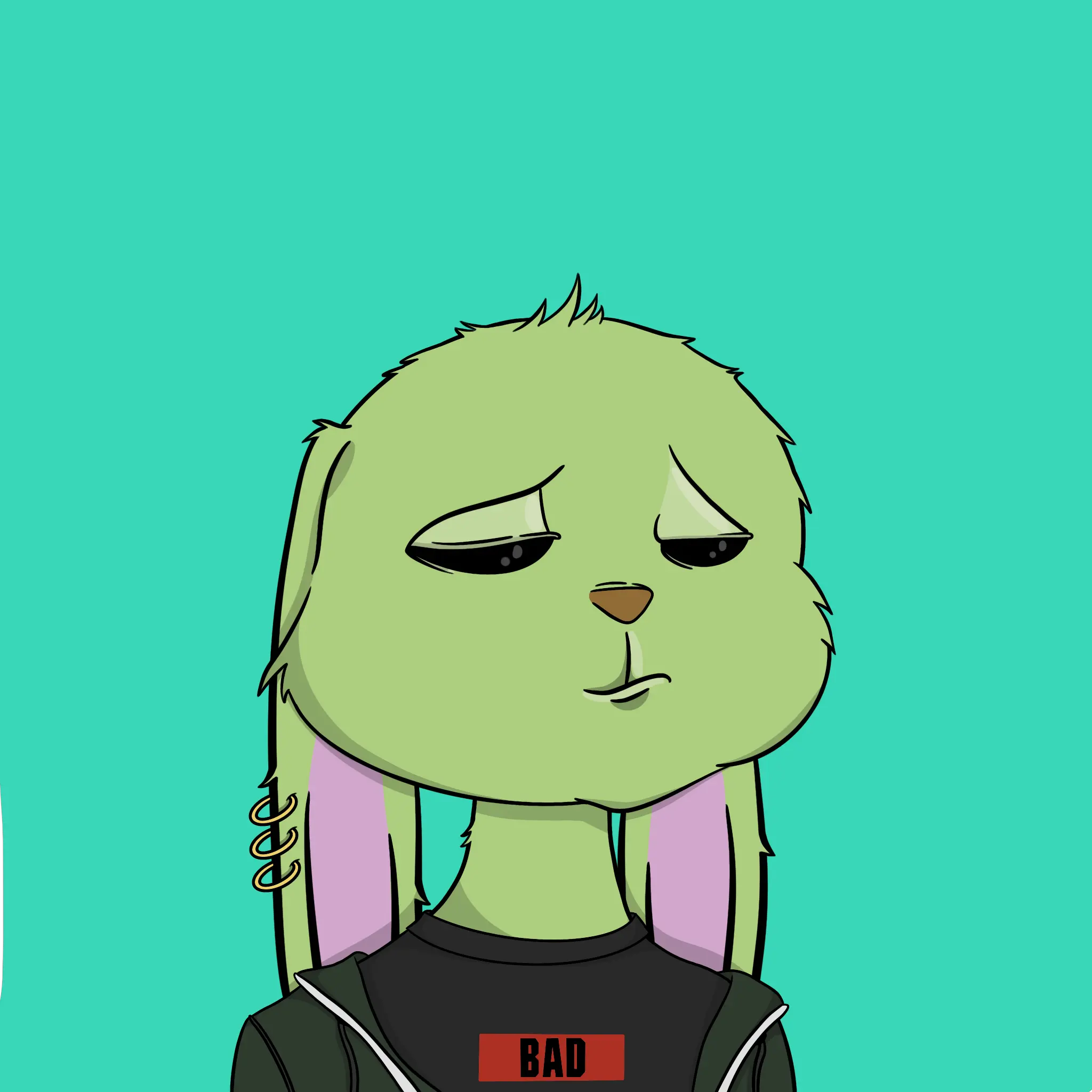 Bad Bunny Society #906 NFT on Algorand