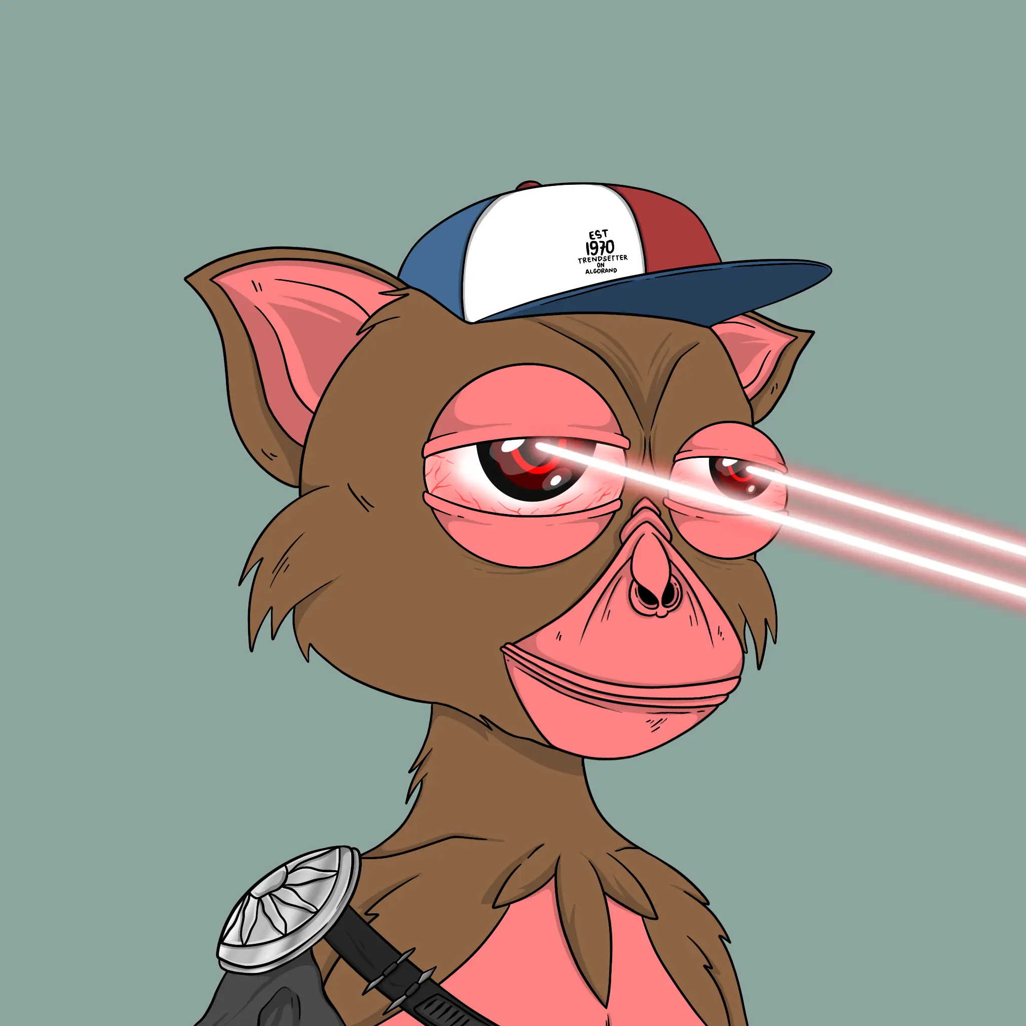 Trendy Tarsier #2671 NFT on Algorand