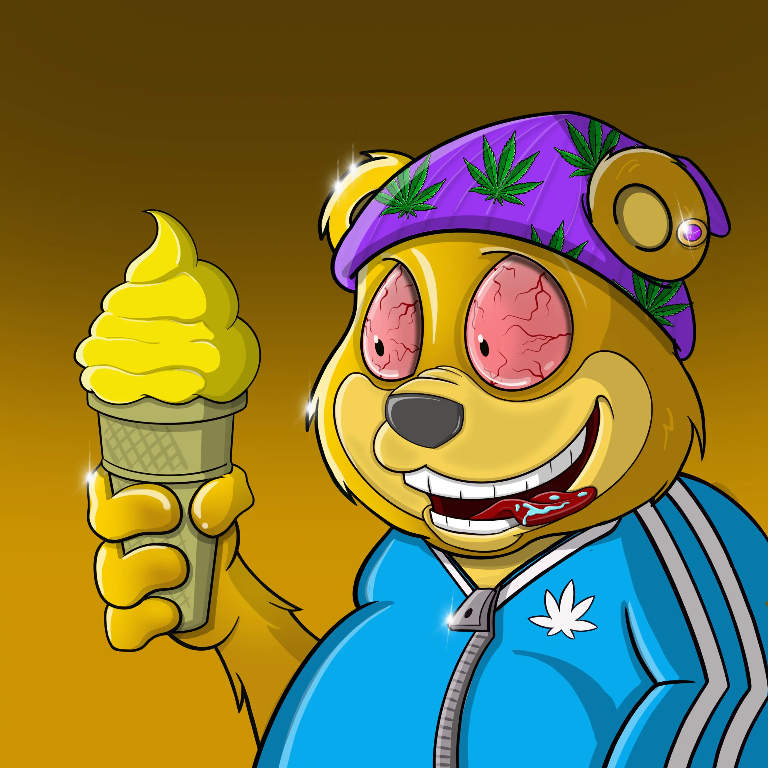 Burnin Bears #754 NFT on Algorand