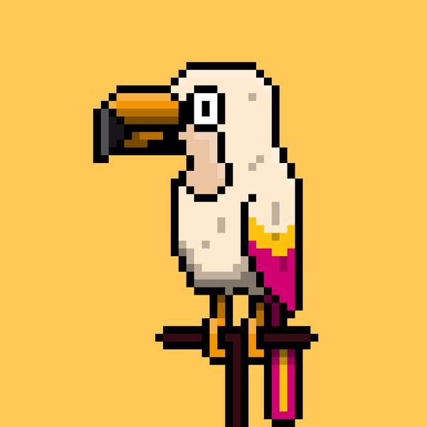 An image of Algoparrot #106 - Naomi