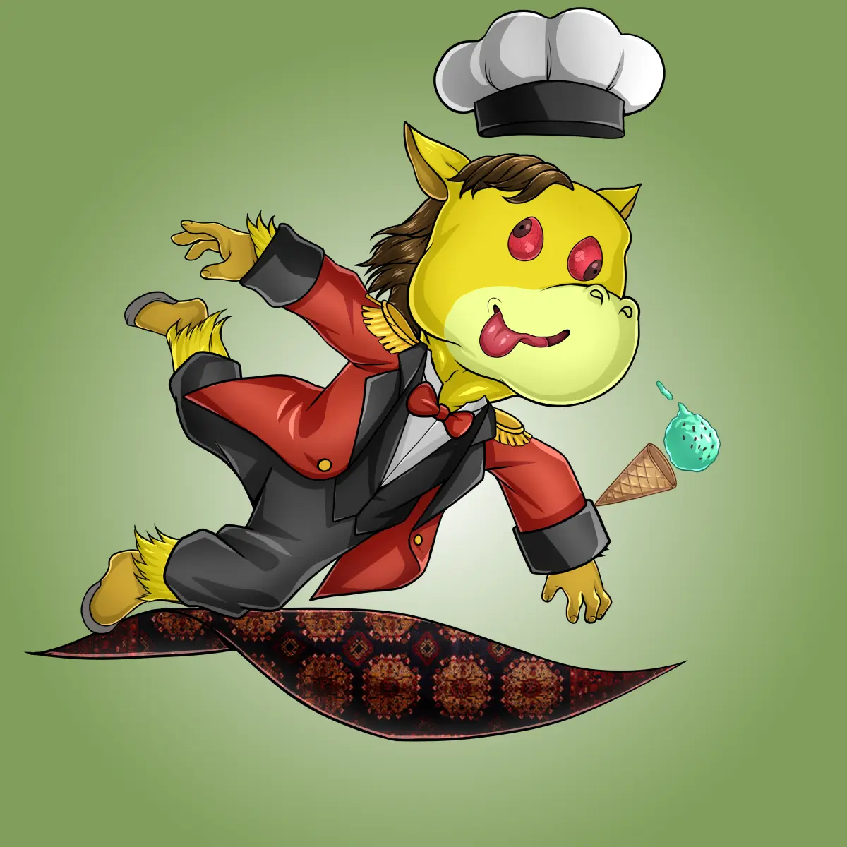 Rug Friends  #2096 NFT on Algorand