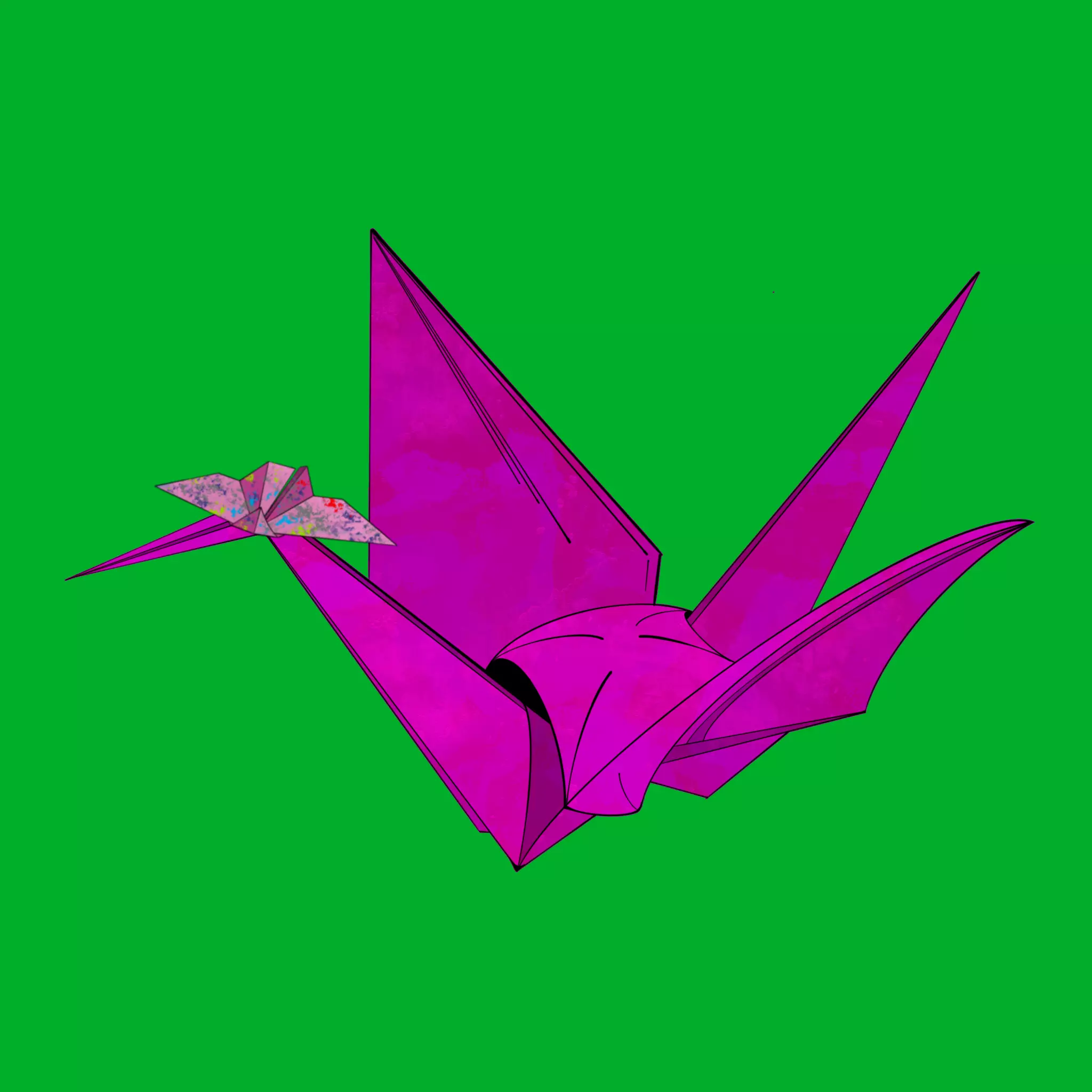 1000 Cranes V2 #924 NFT on Algorand