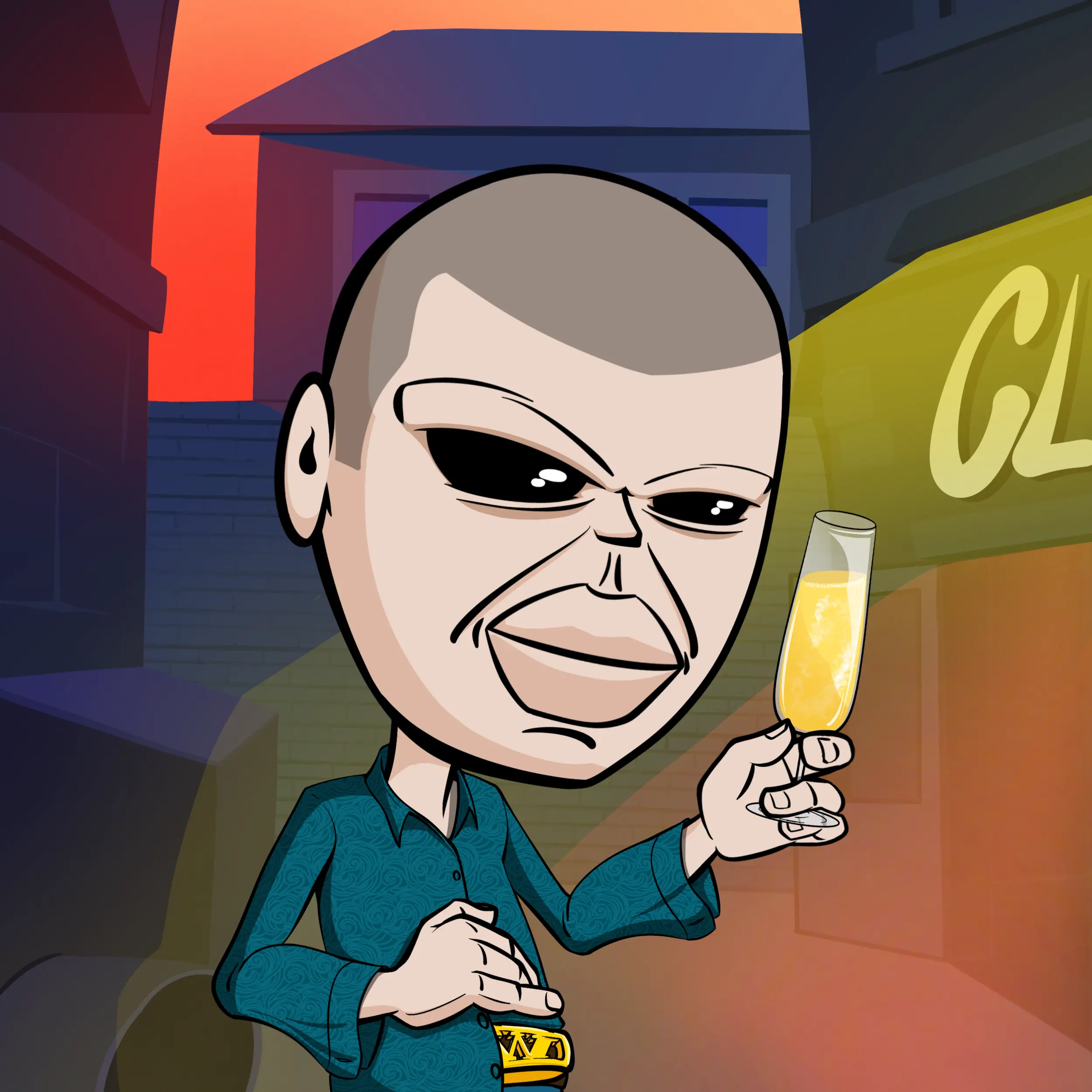 CoolCockGangs #132 NFT on Algorand