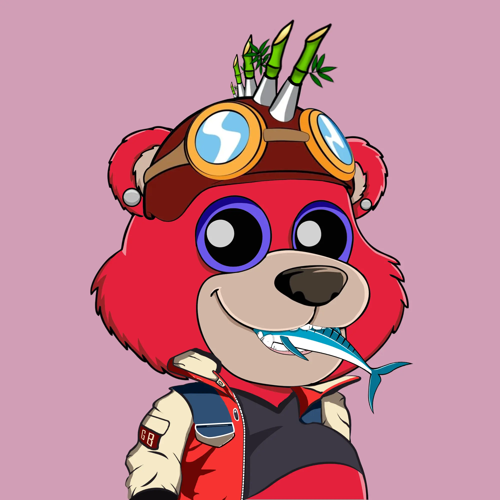 Gluttonous Bears #524 NFT on Algorand