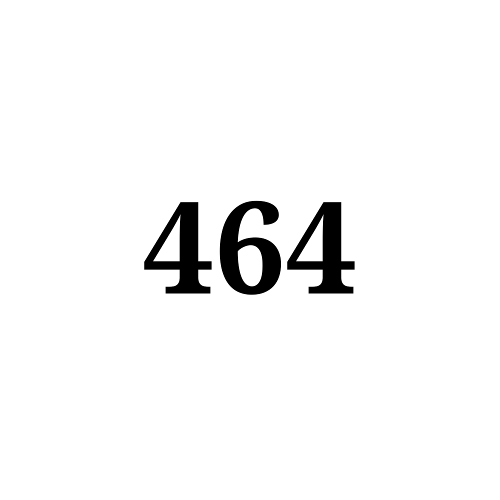 Number 464 NFT on Algorand