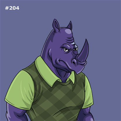 Rowdy Rhino #204