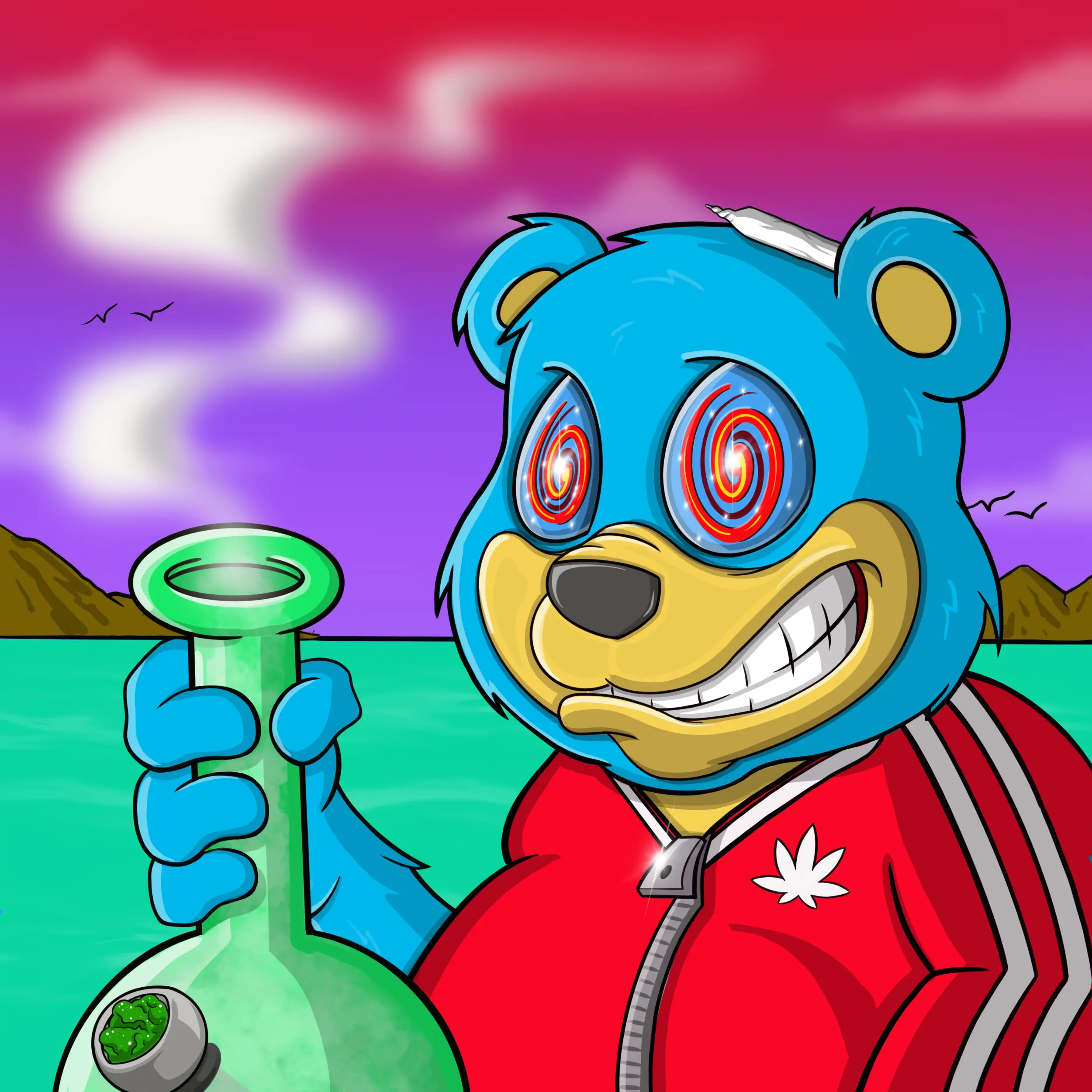 Burnin Bears #333 NFT on Algorand