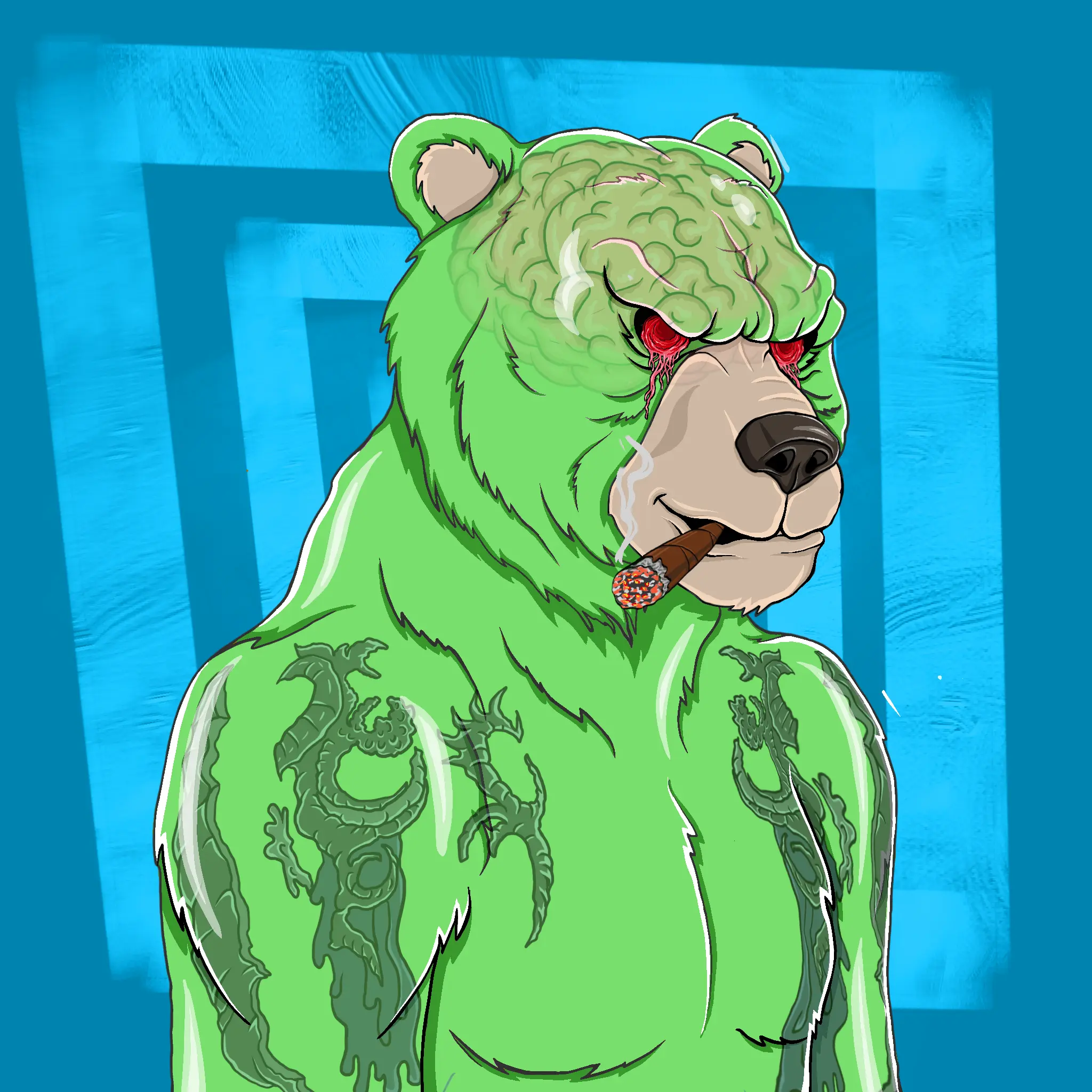 Mad Bears #1266 NFT on Algorand