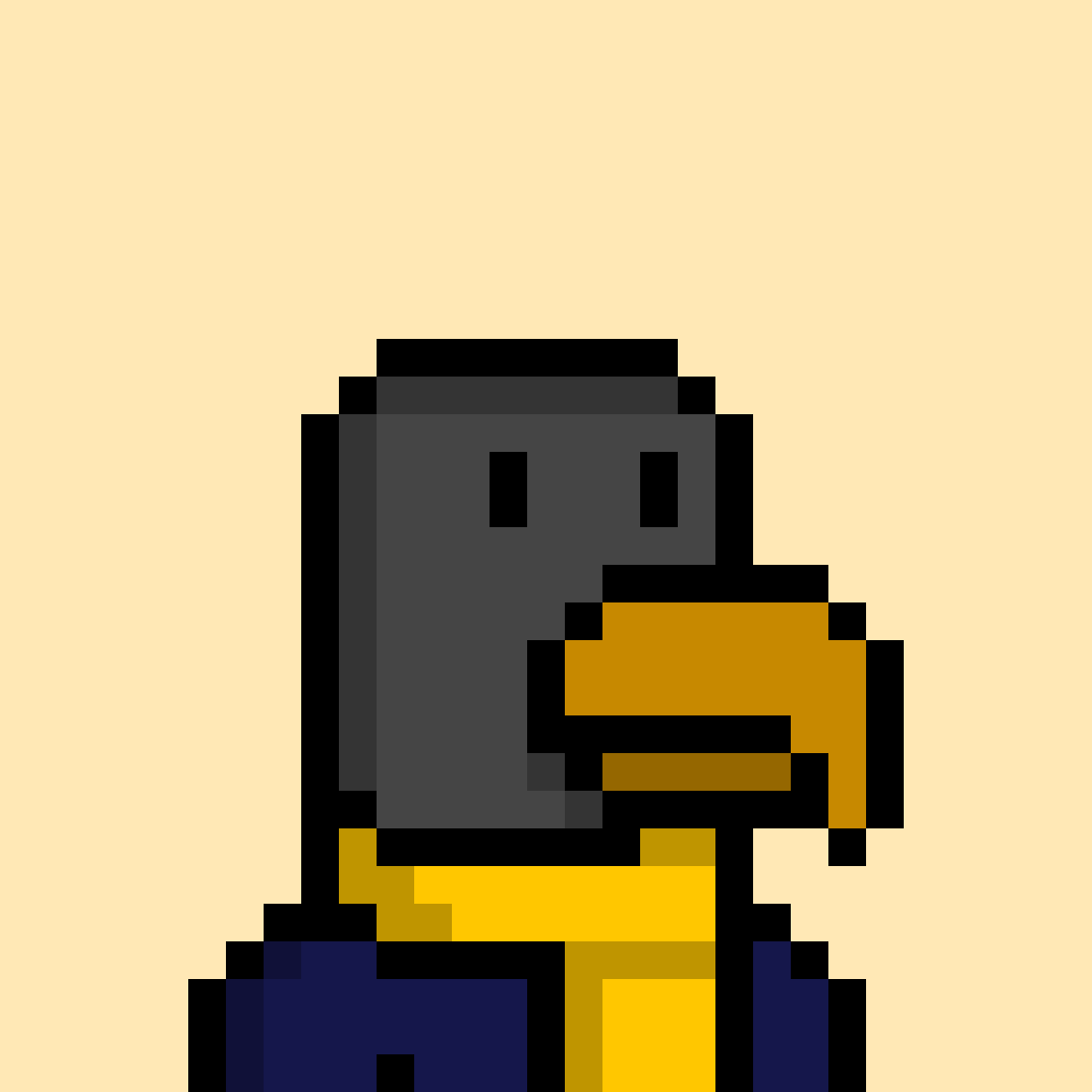 Pixel Parrot 19 NFT on Algorand