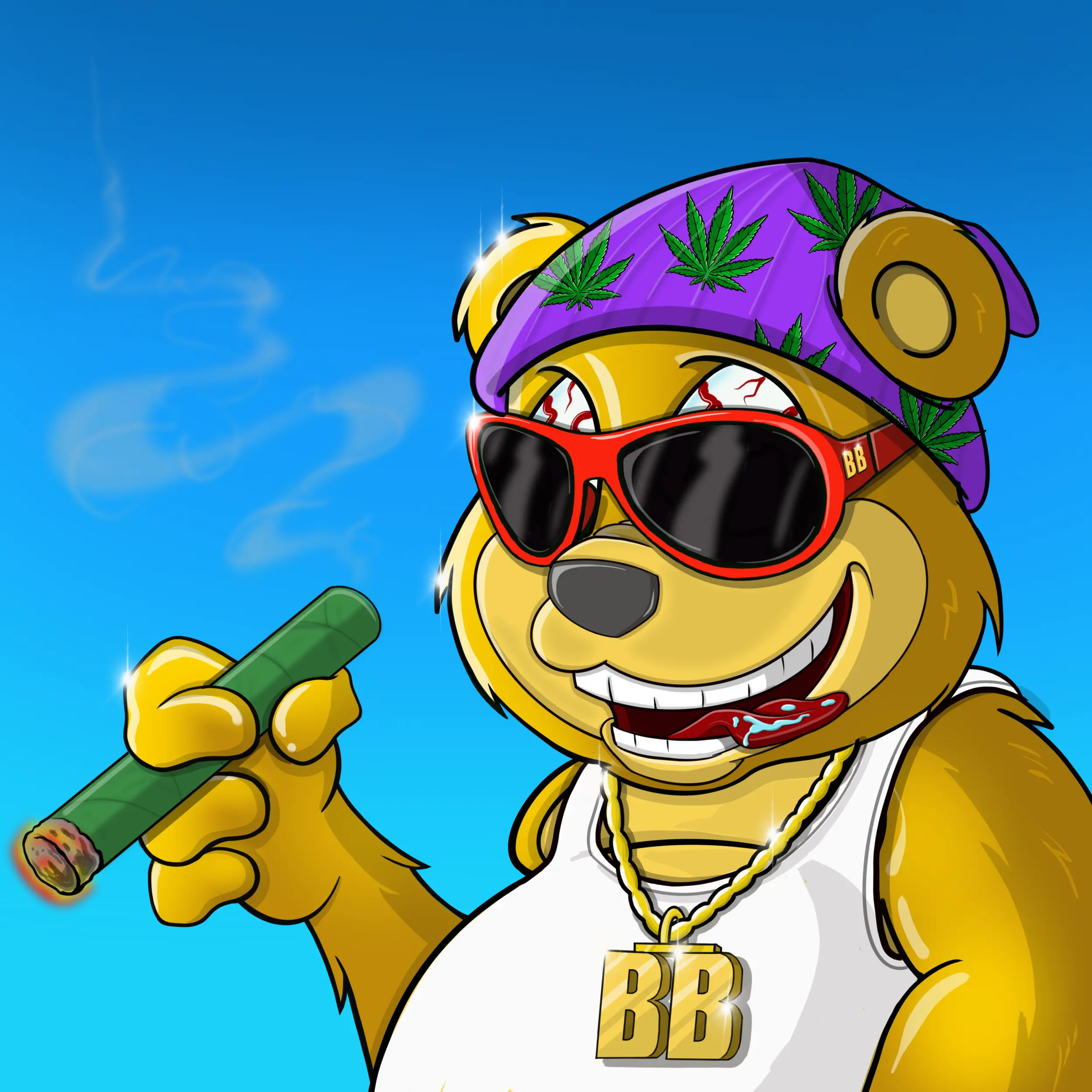 Burnin Bears #1687 NFT on Algorand