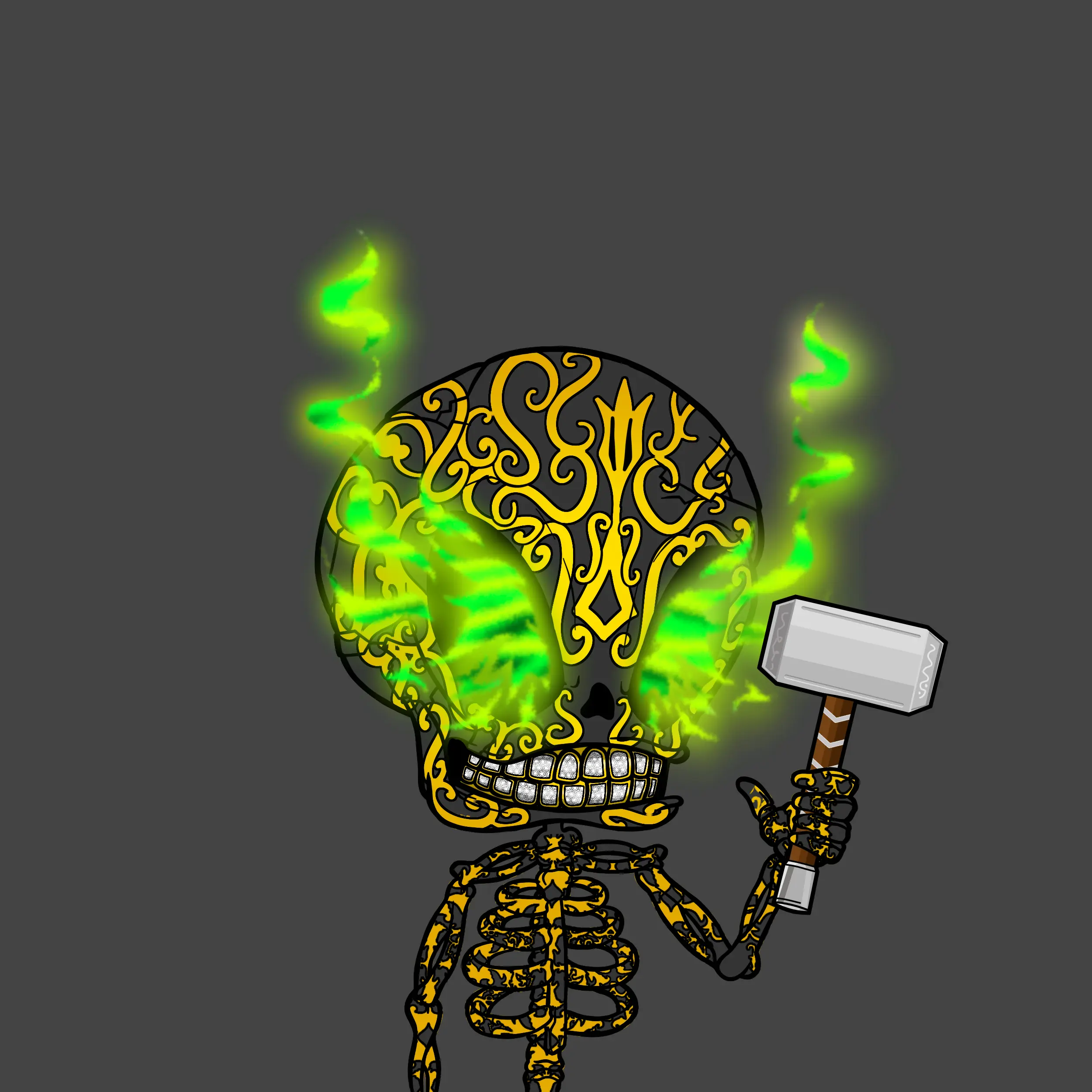 BoneBuddies #71 NFT on Algorand