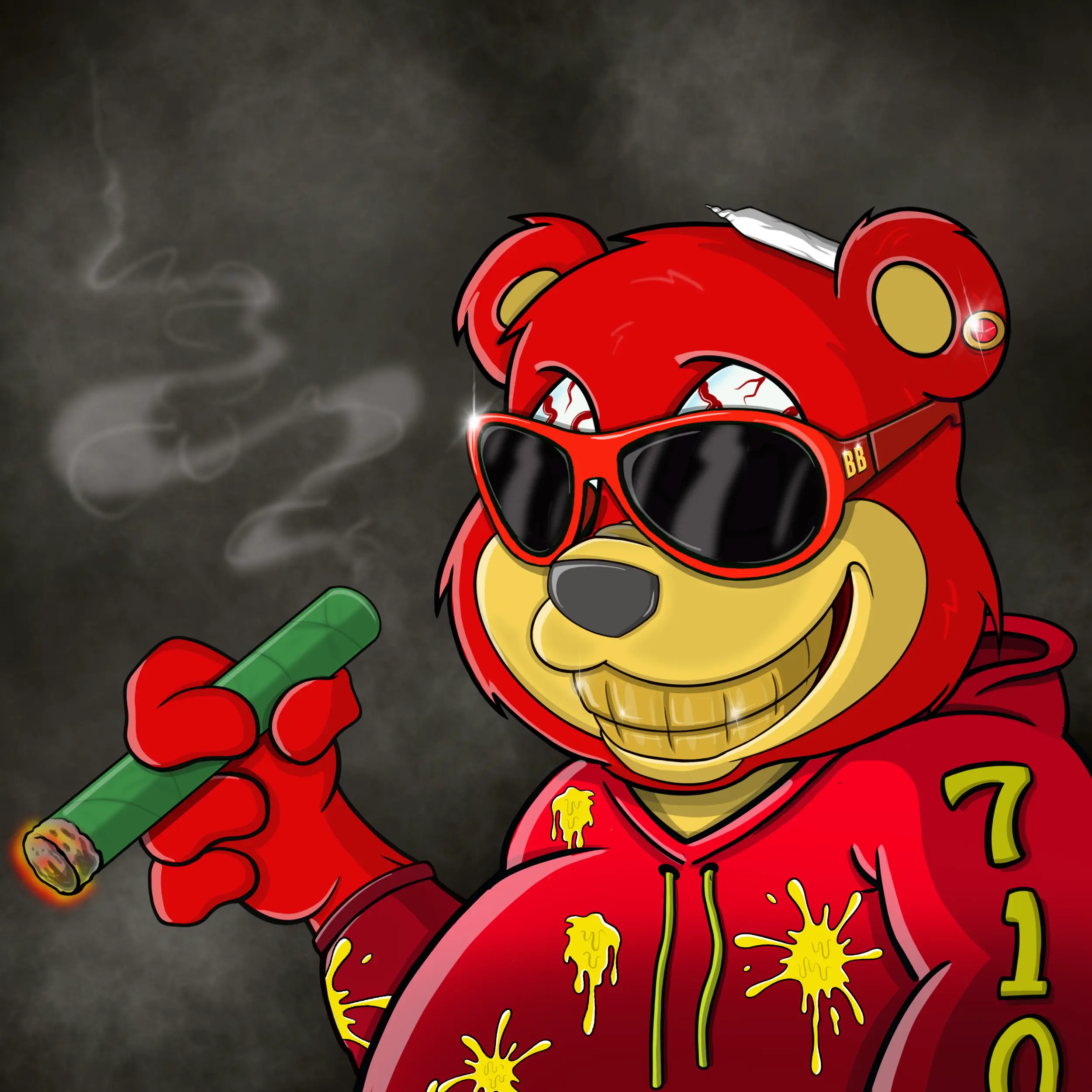 Burnin Bears #589 NFT on Algorand