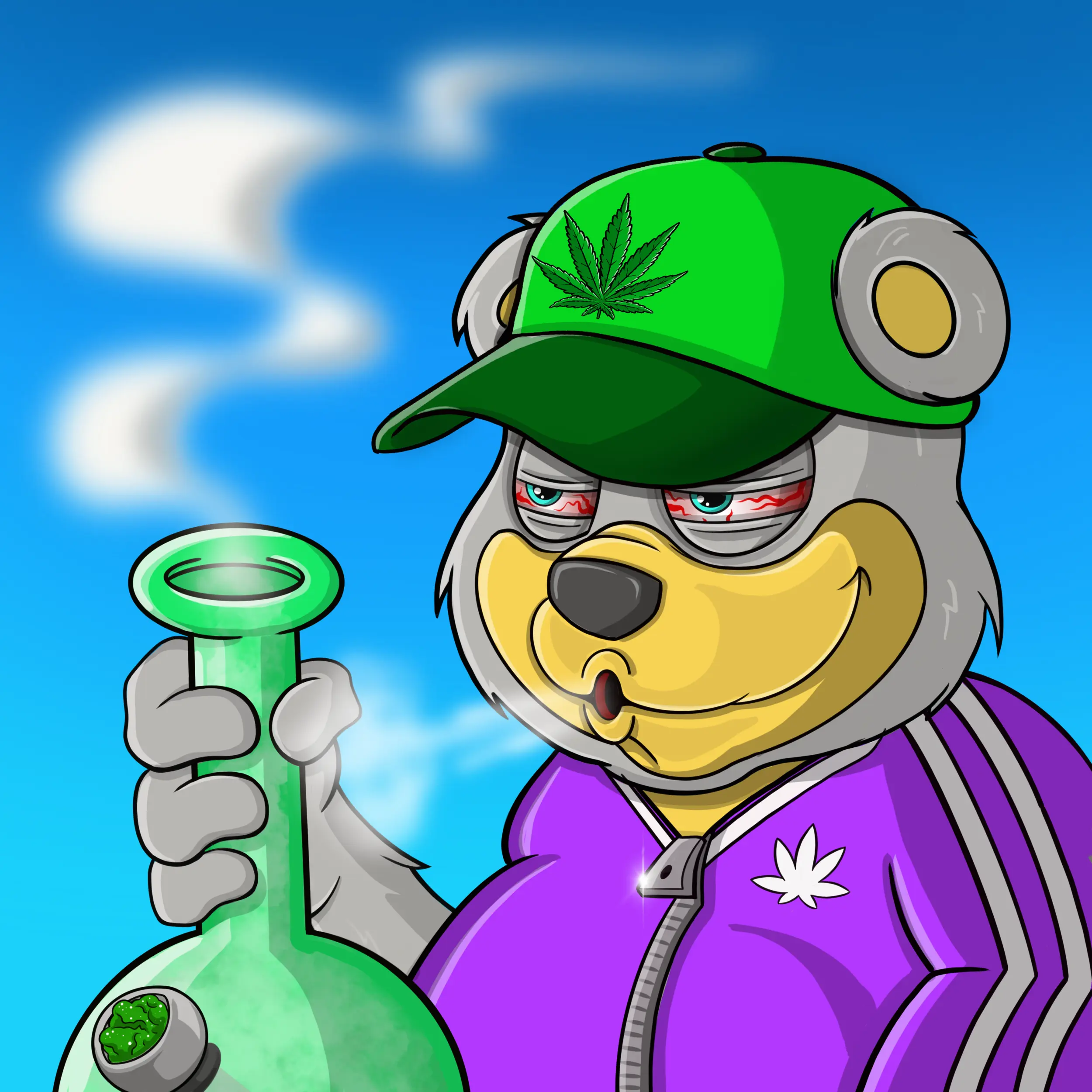 Burnin Bears #768 NFT on Algorand