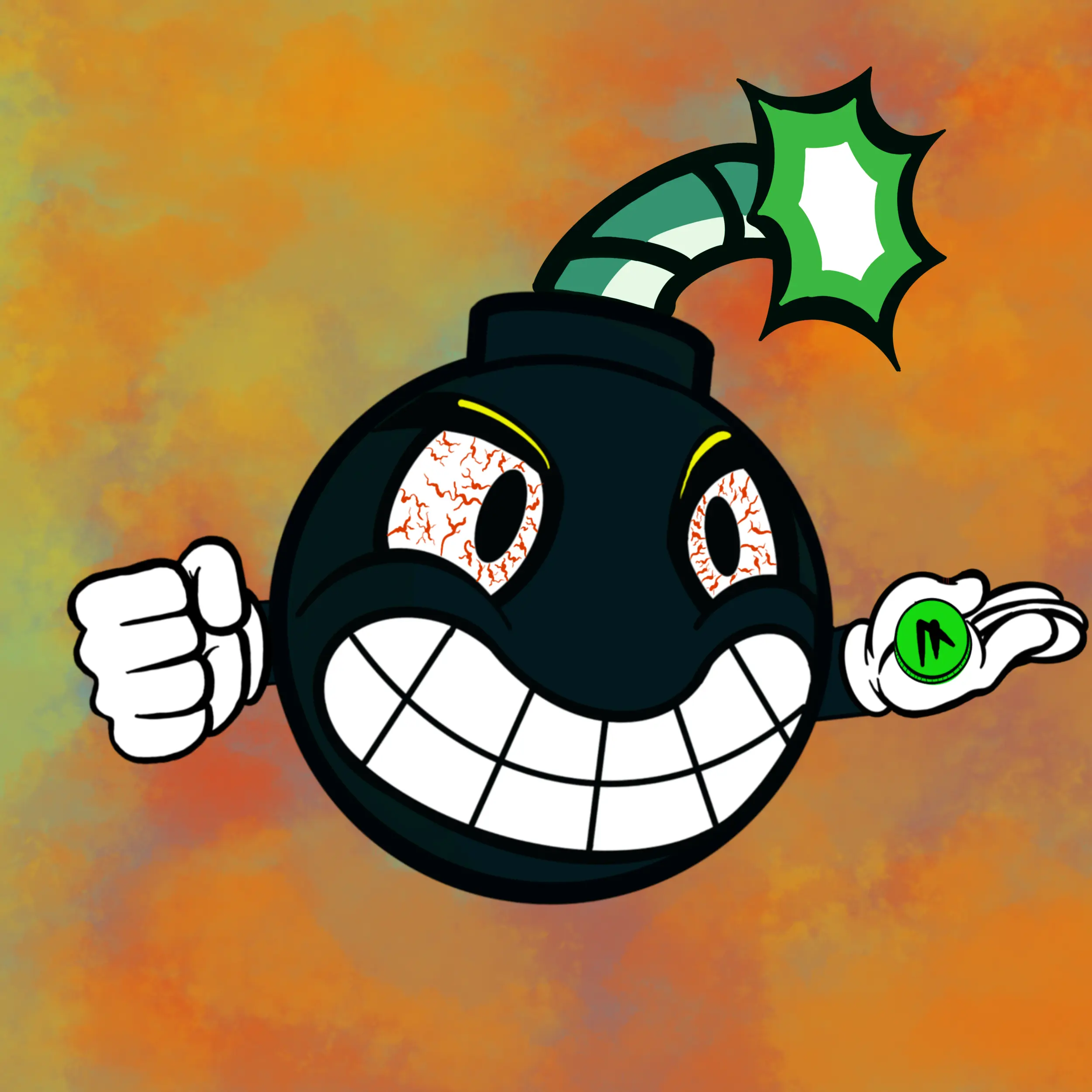 Crypto Bomber Krew #1132 NFT on Algorand