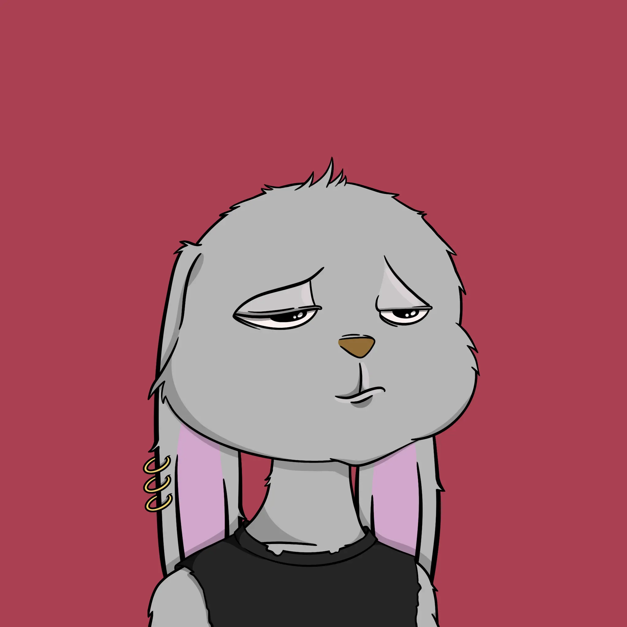 Bad Bunny Society #3095 NFT on Algorand