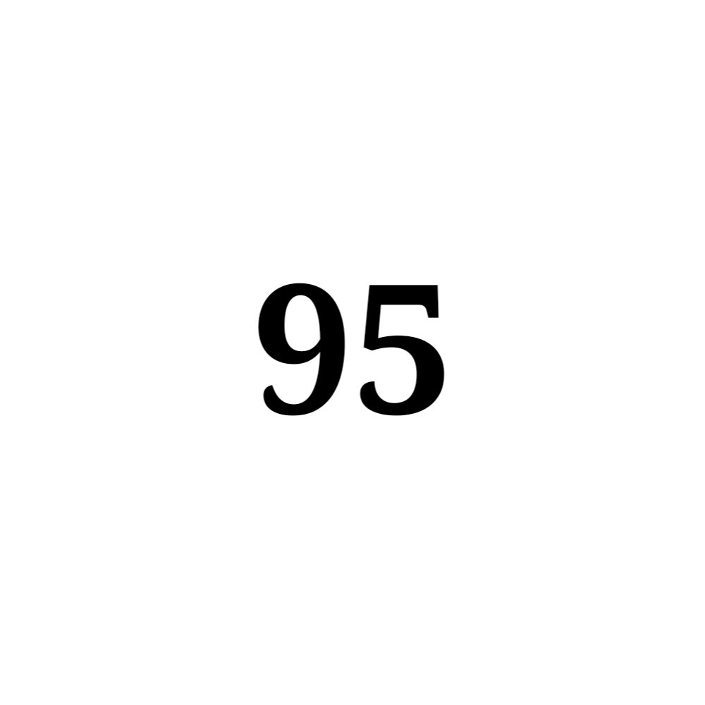 Number 95 NFT on Algorand