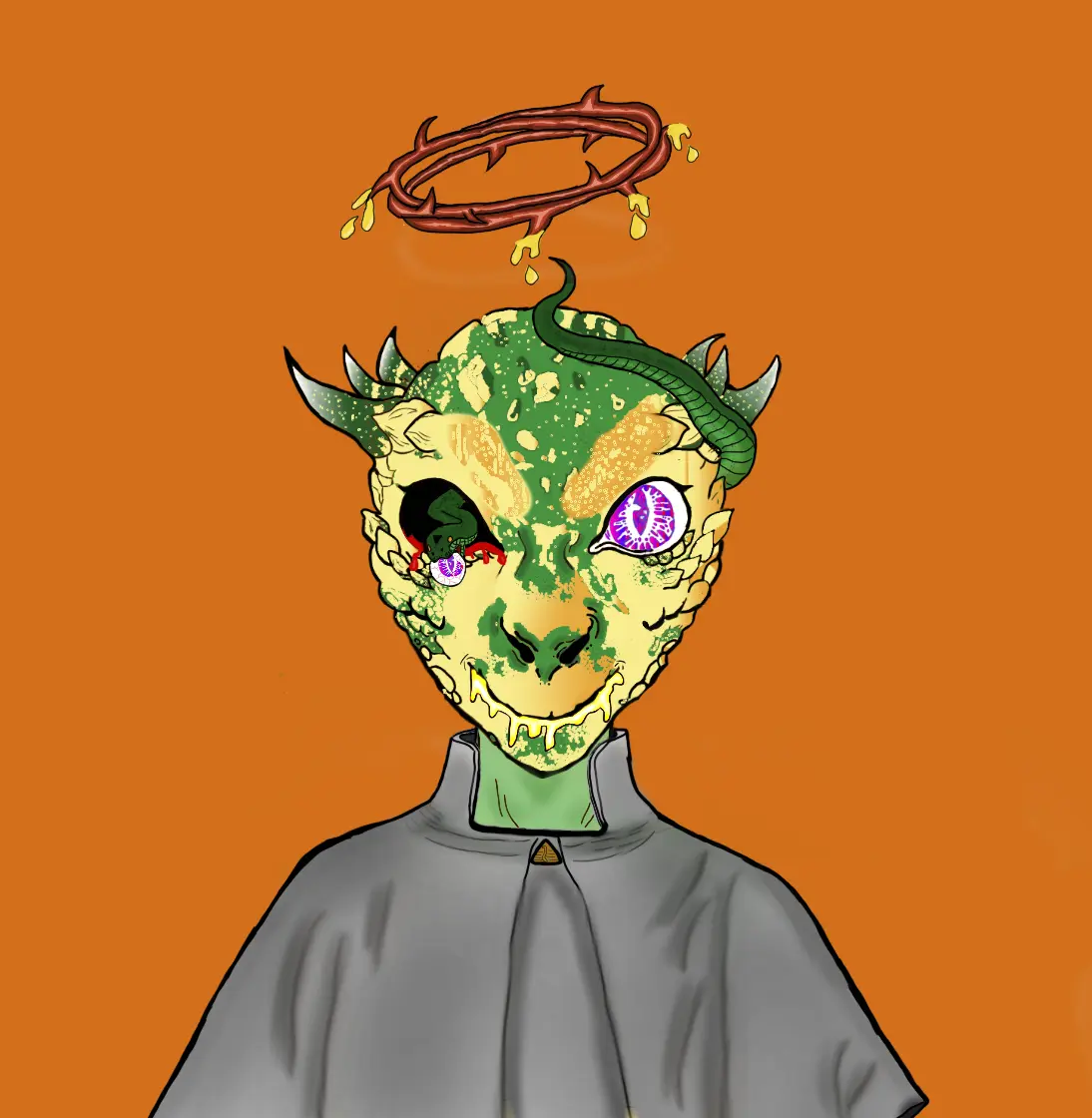 The Draconian Council  #834 NFT on Algorand