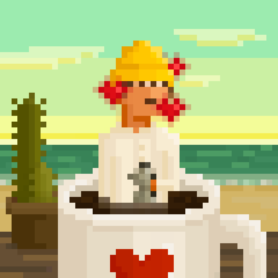 CoffeeBits Bather #3108 NFT on Algorand