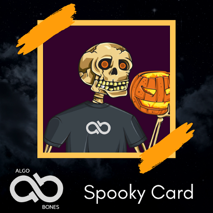 AlgoBones Spooky Card