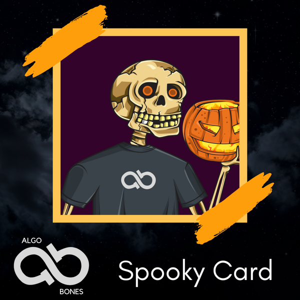 An image of AlgoBones Spooky Card