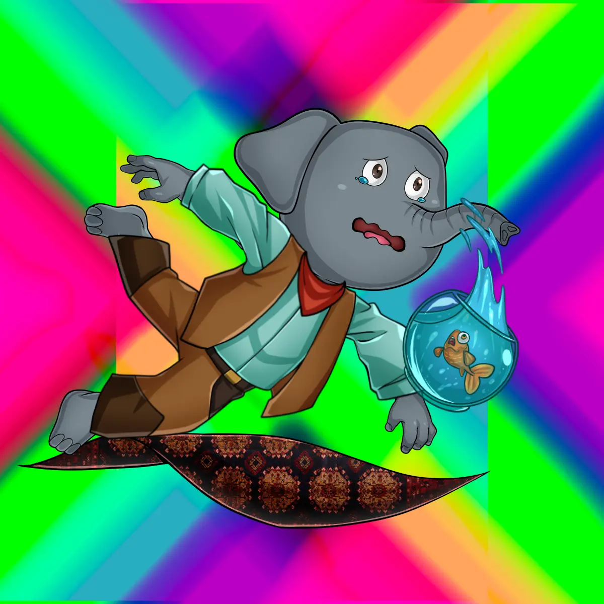 Rug Friends  #5489 NFT on Algorand