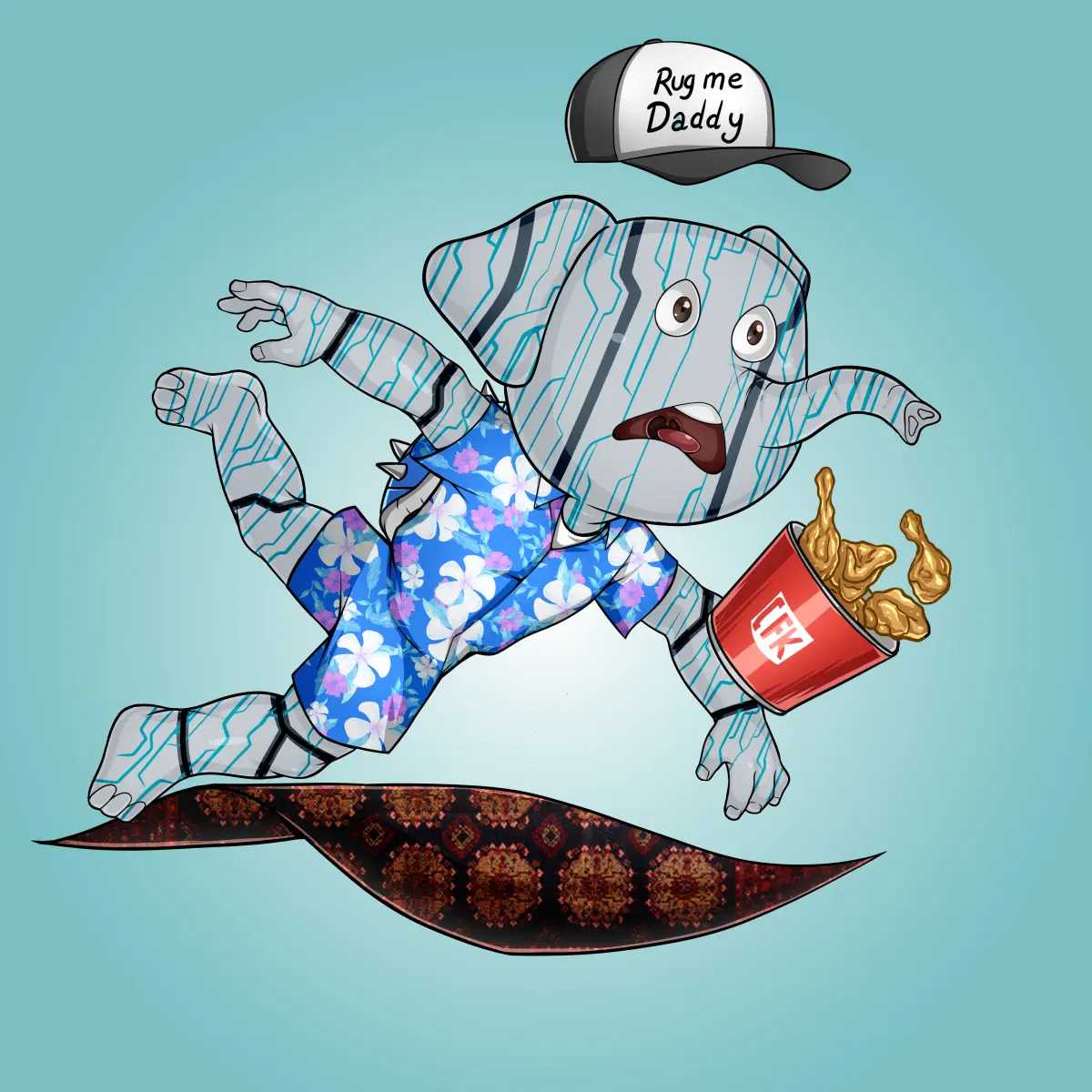 Rug Friends  #4670 NFT on Algorand