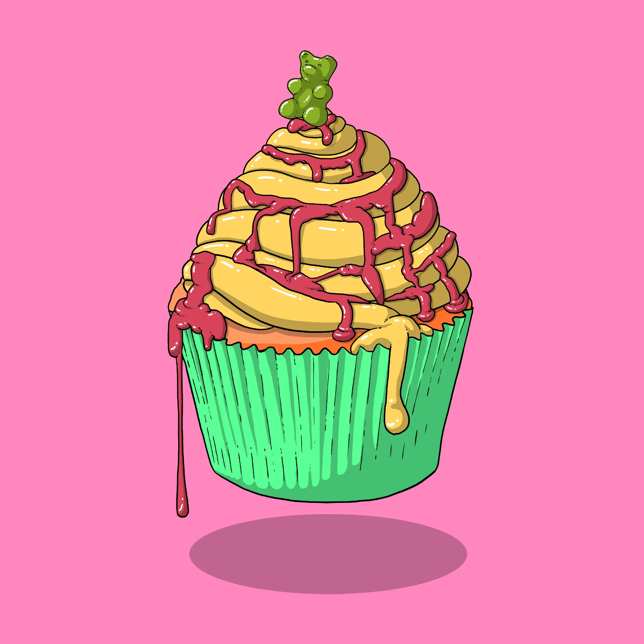 Cupcakes #144 NFT on Algorand