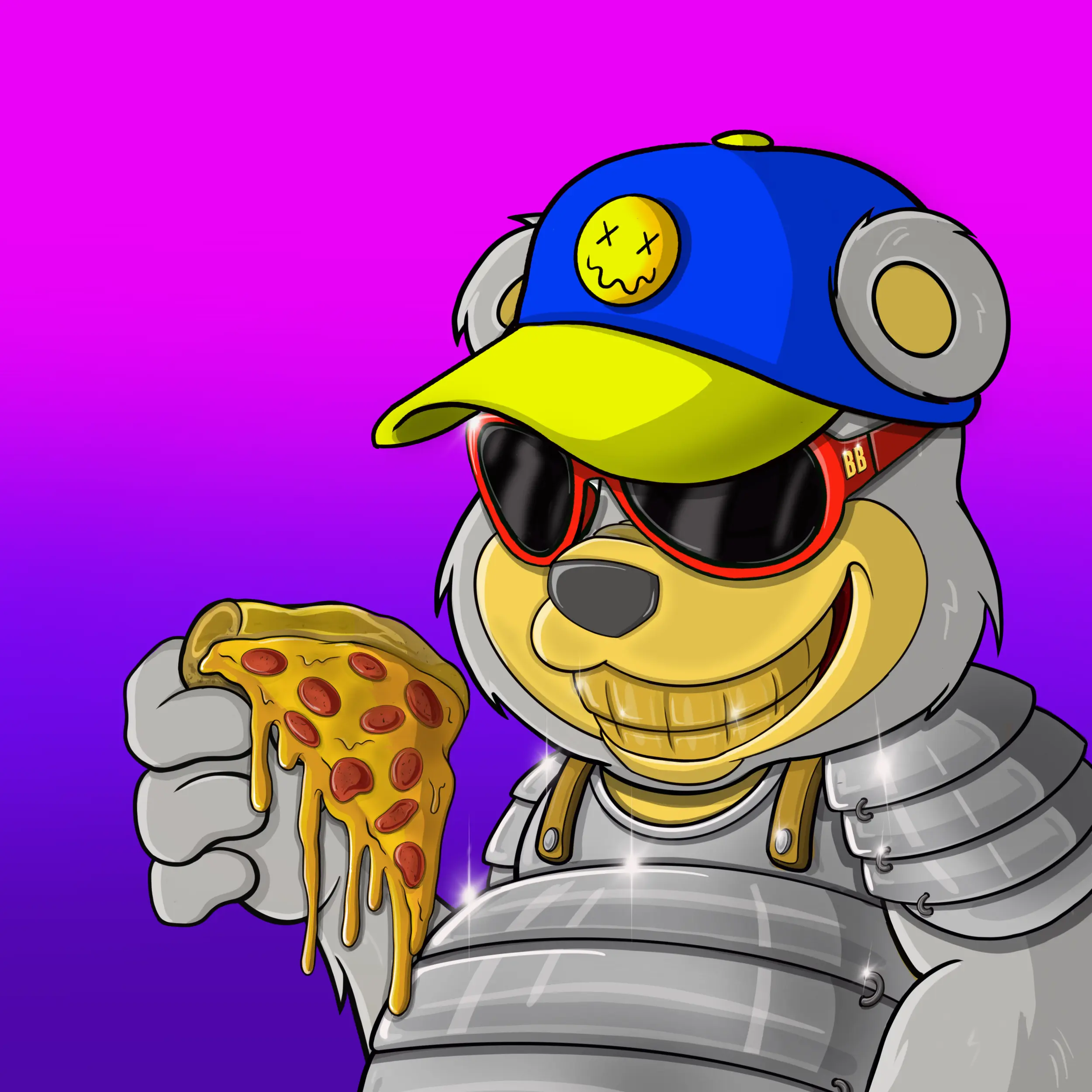 Burnin Bears #3298 NFT on Algorand