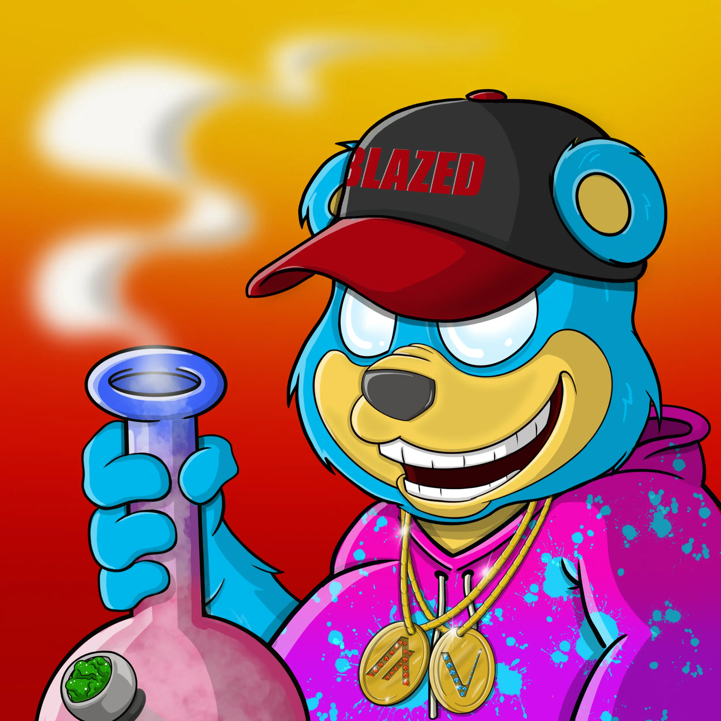 Burnin Bears #299 NFT on Algorand