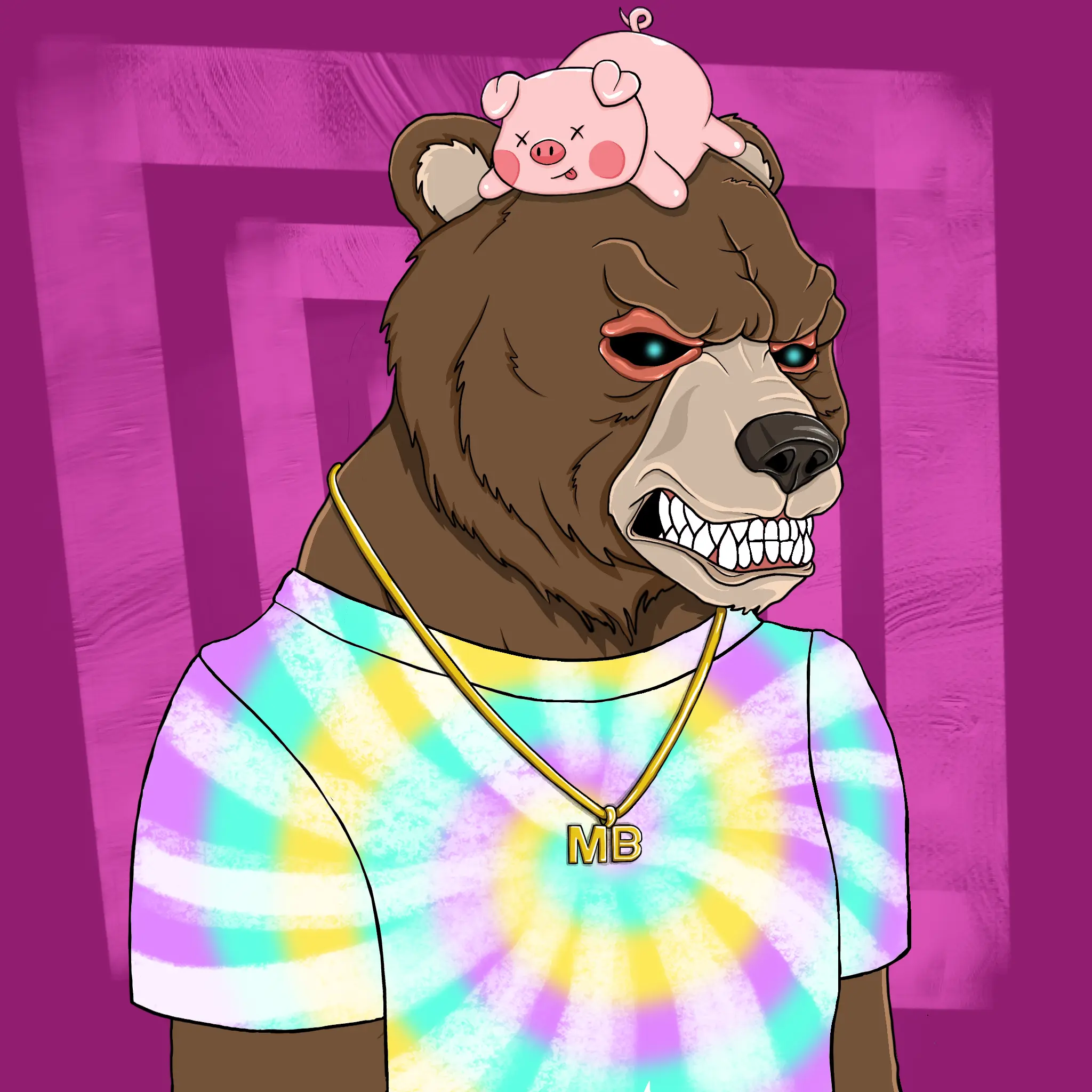 Mad Bears #1750 NFT on Algorand