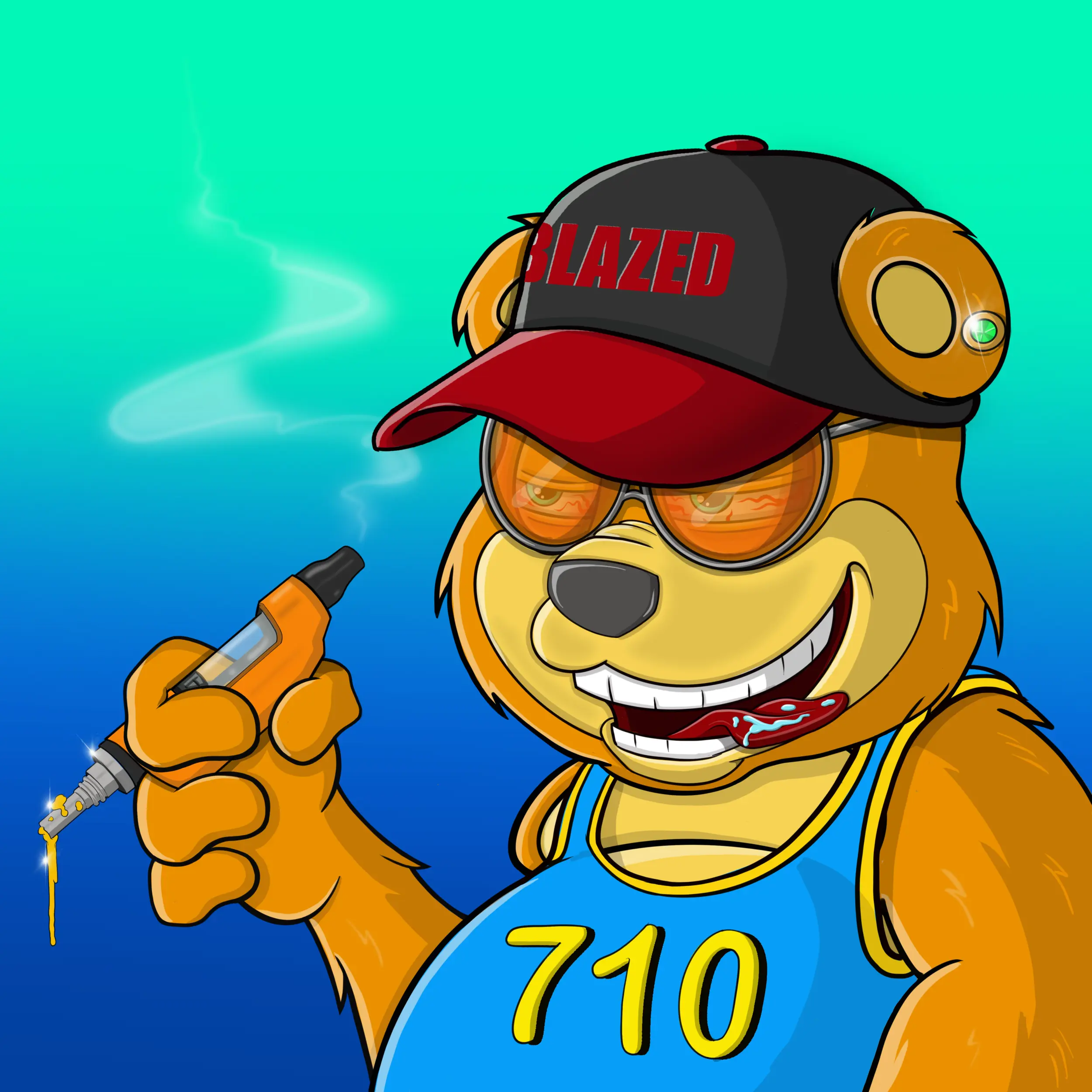 Burnin Bears #1406 NFT on Algorand