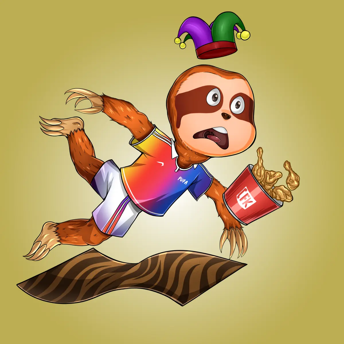 Rug Friends  #5643 NFT on Algorand