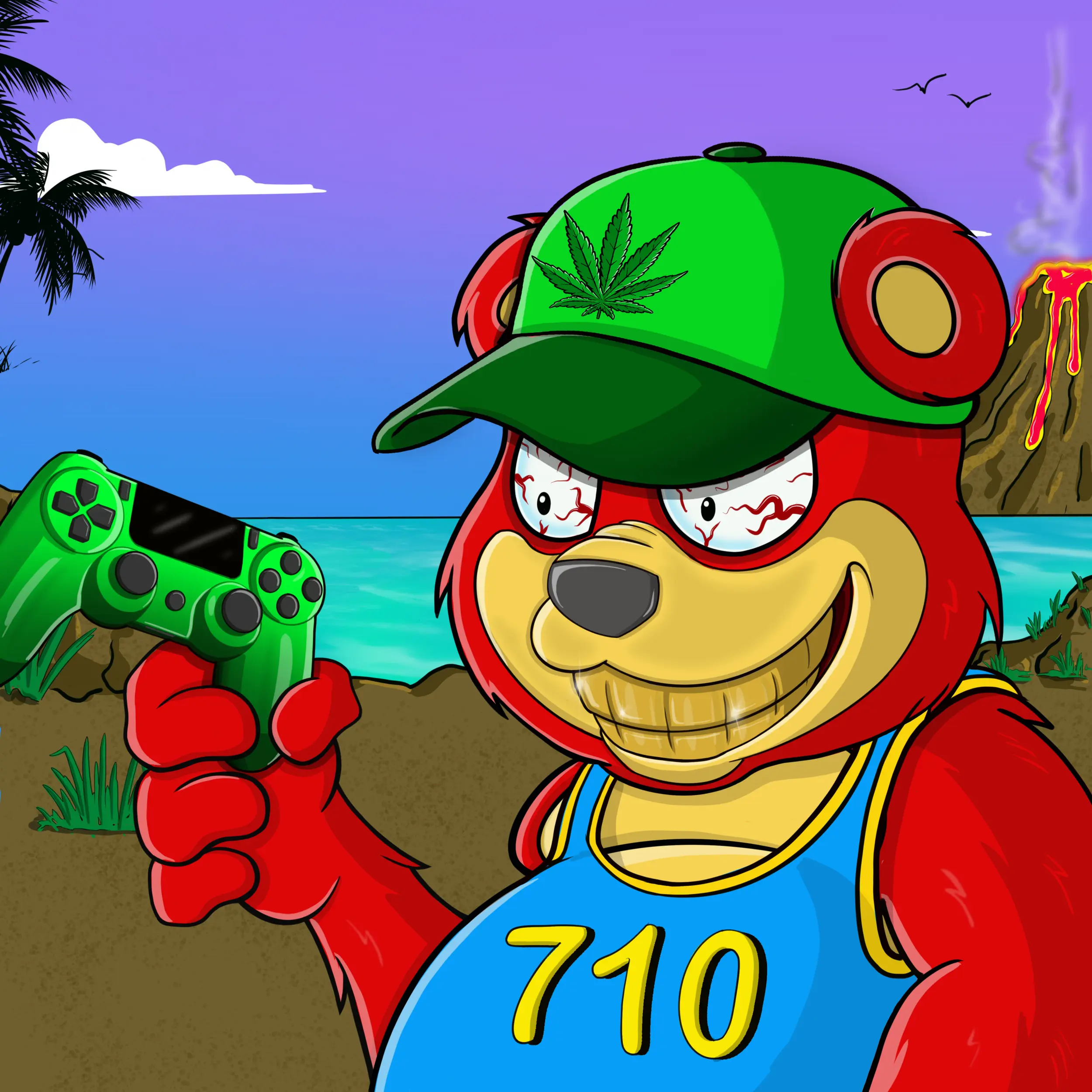 Burnin Bears #1685 NFT on Algorand