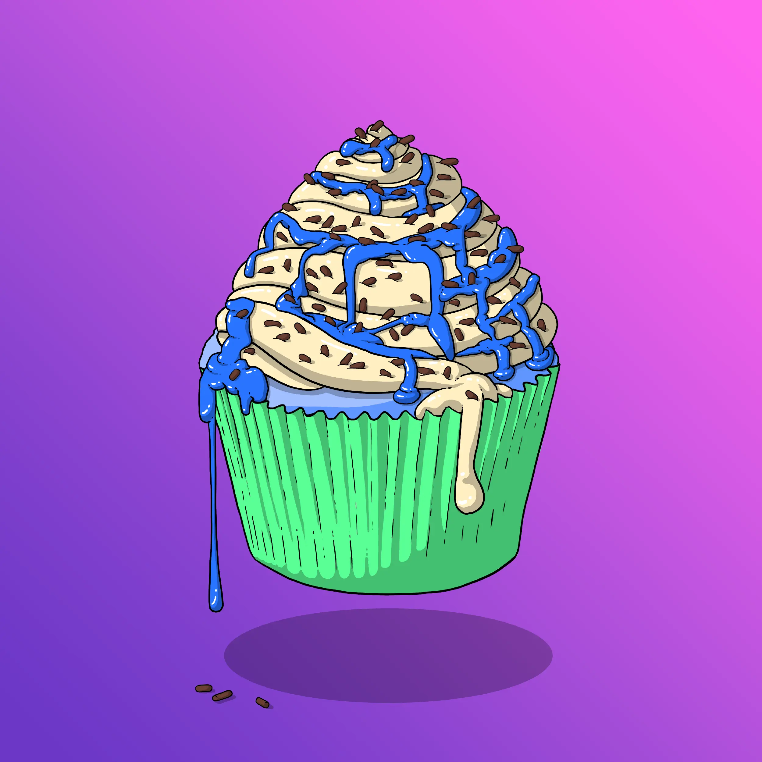 Cupcakes #19 NFT on Algorand