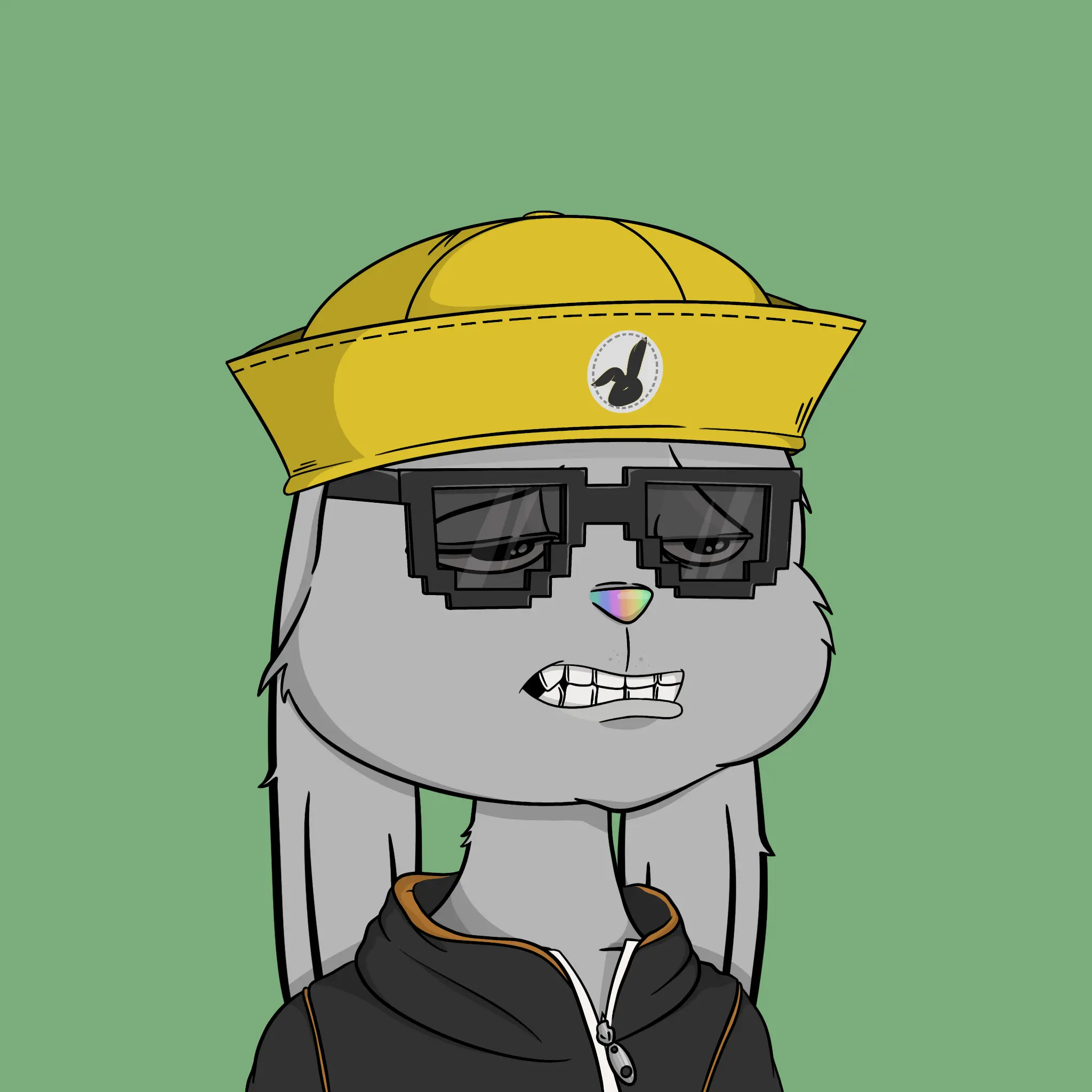 Bad Bunny Society #348 NFT on Algorand