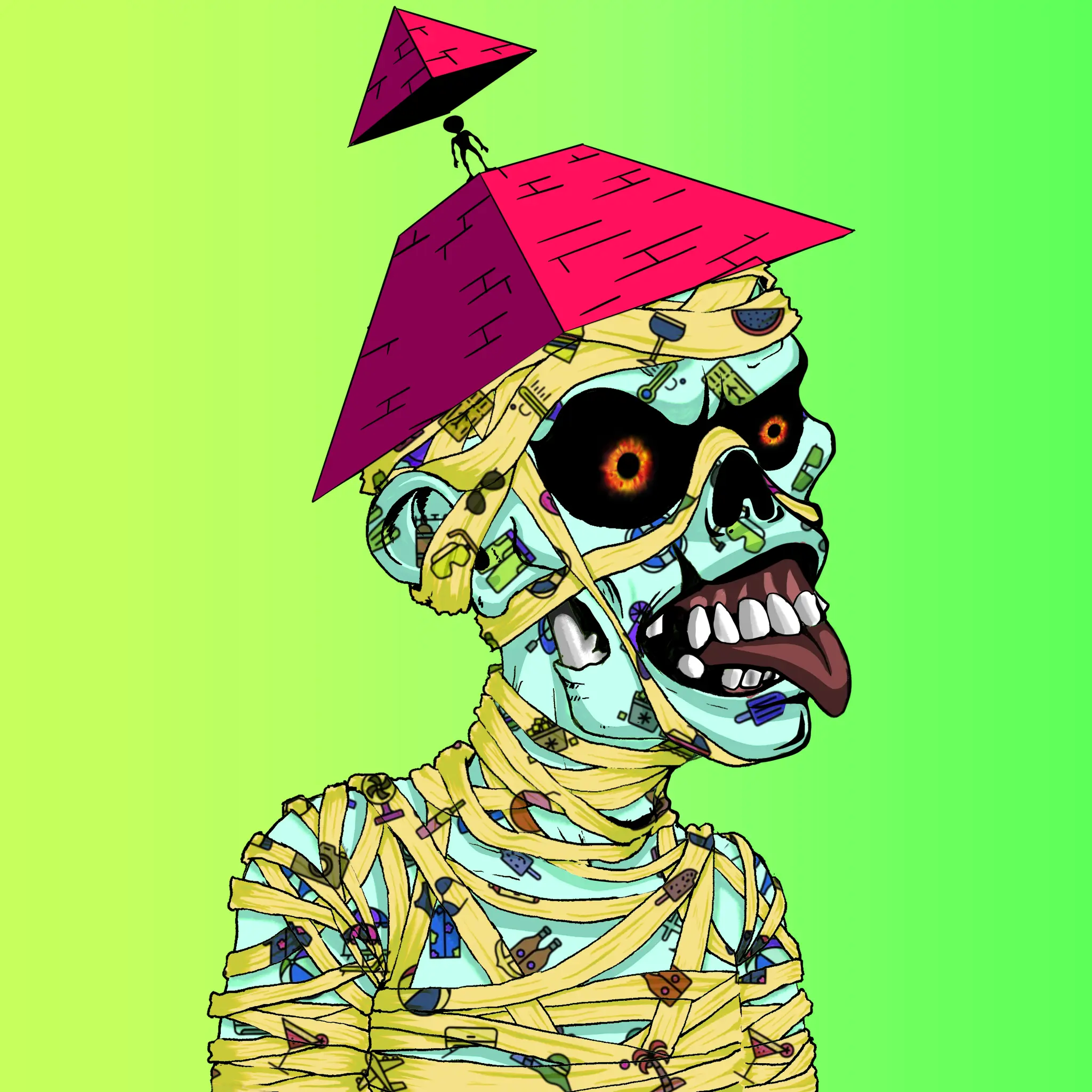 Algo Mummy #1177 NFT on Algorand