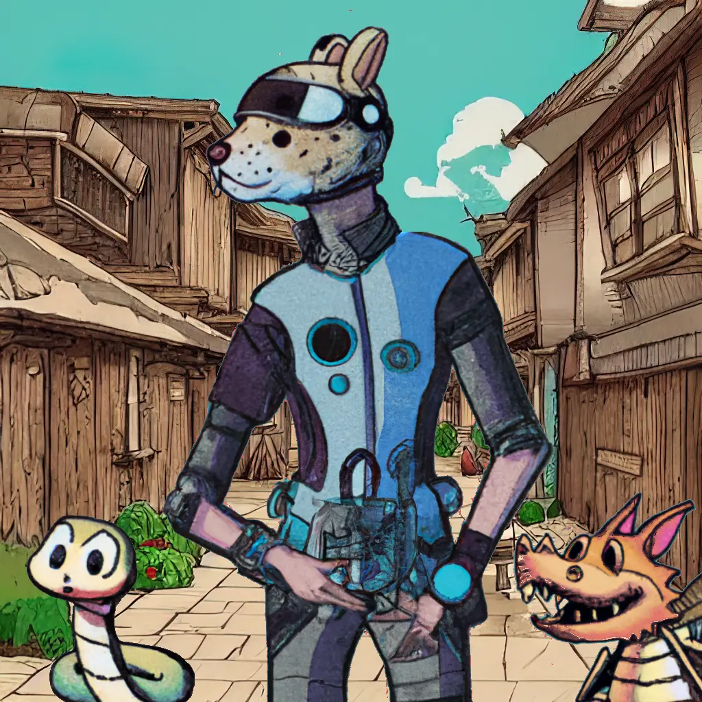 Digicritter Club #323 NFT on Algorand