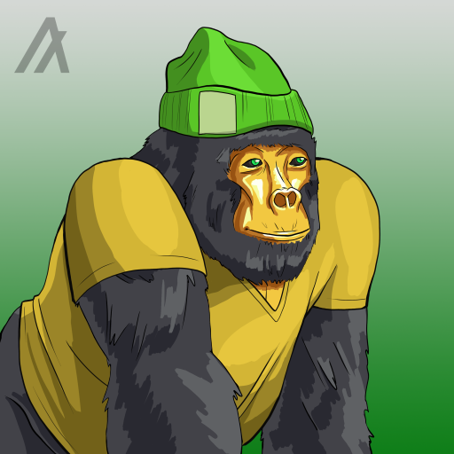 AlgorillaArmy#132 NFT on Algorand
