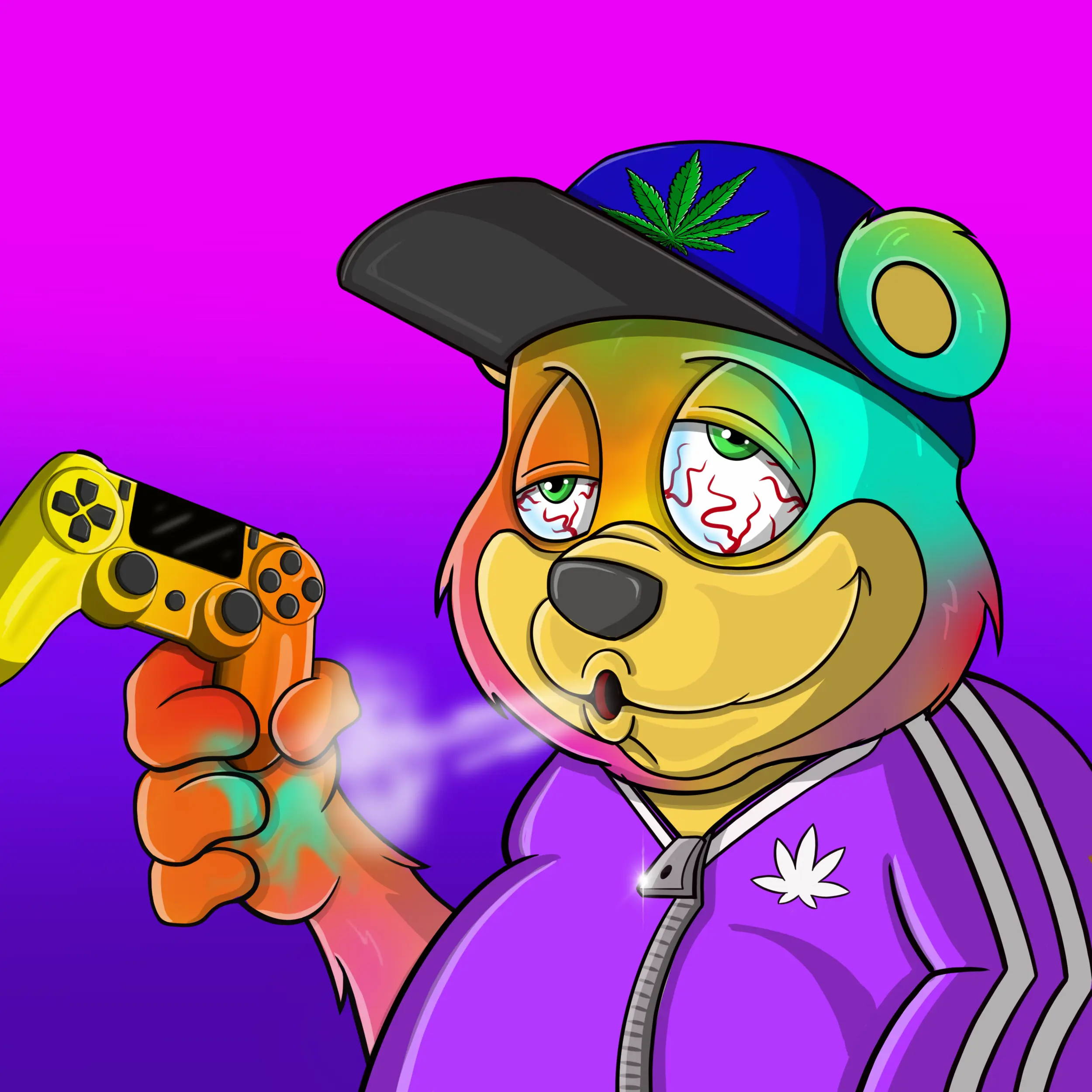 Burnin Bears #1576 NFT on Algorand