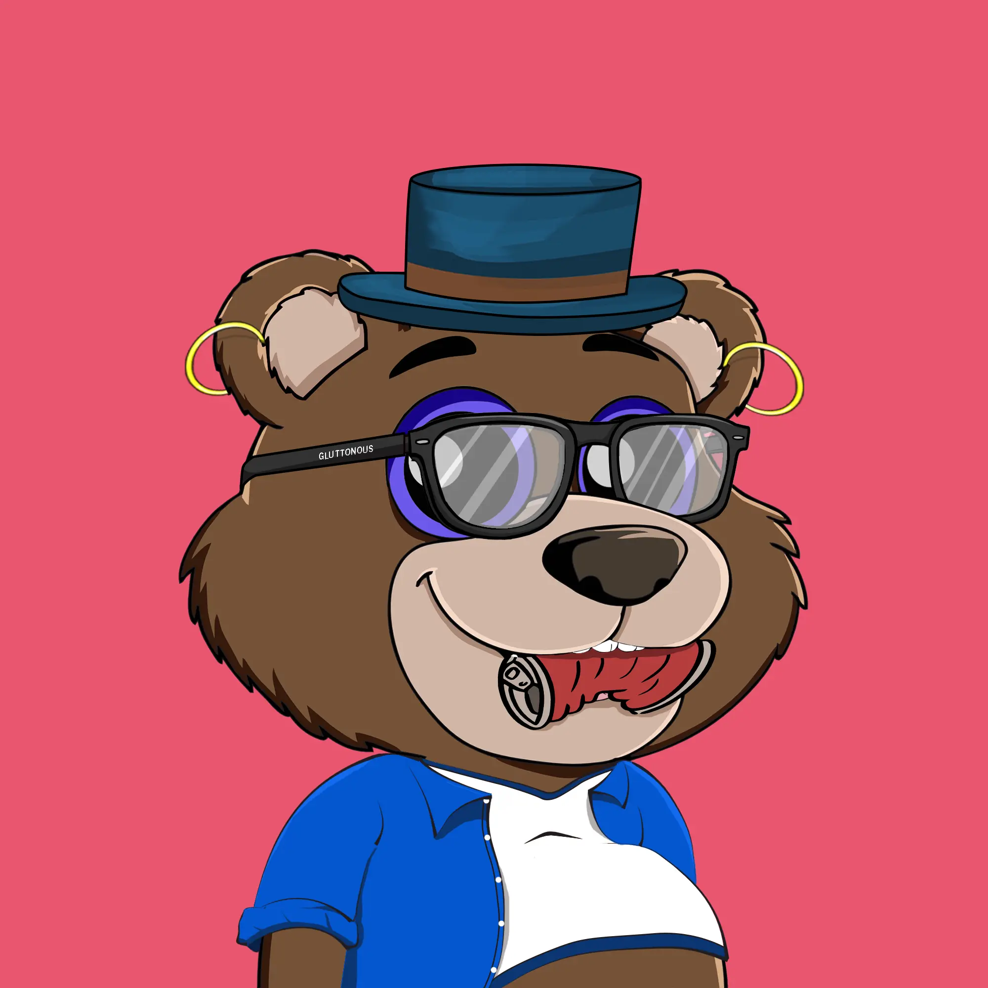 Gluttonous Bears #16 NFT on Algorand