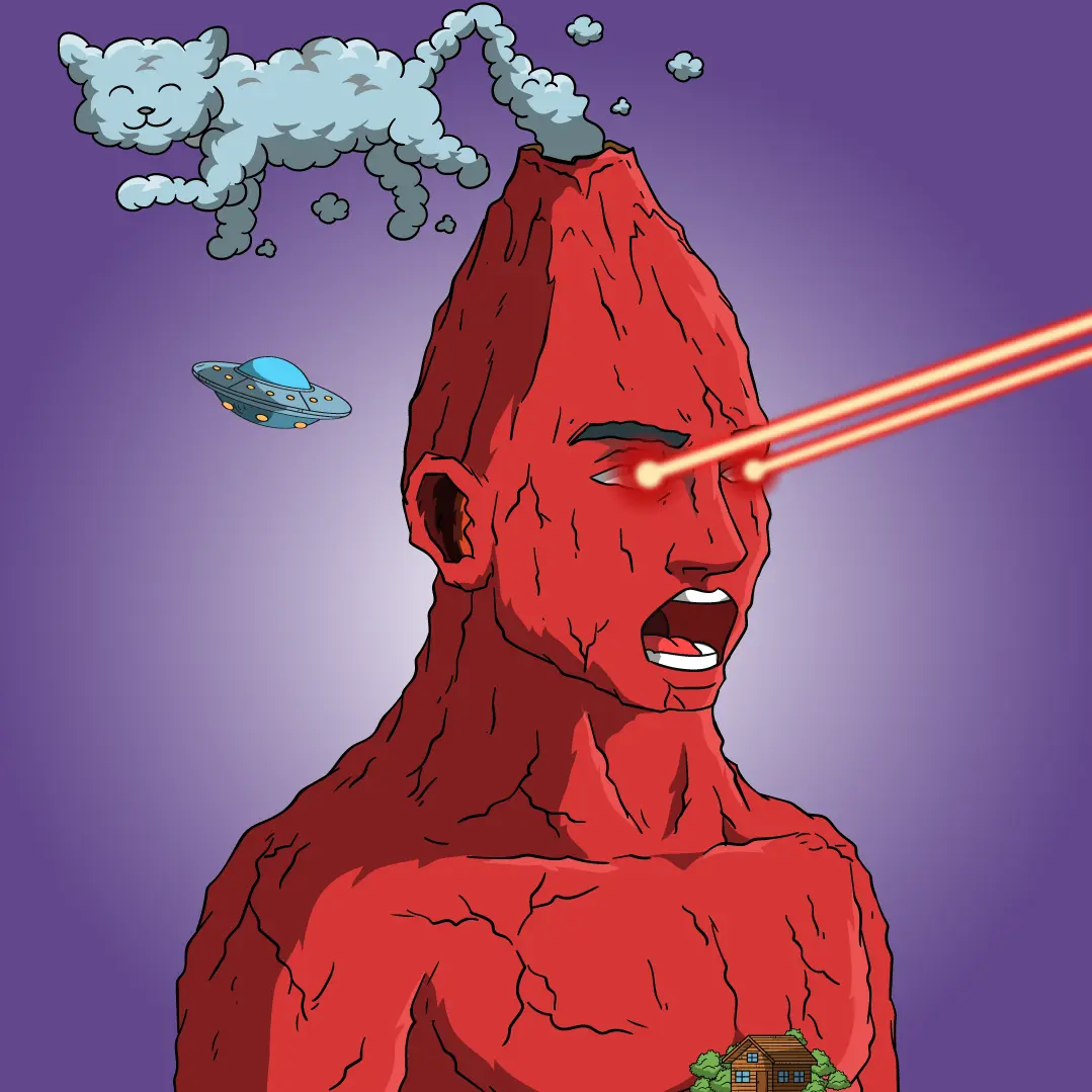 Volcano Boyz #1410 NFT on Algorand