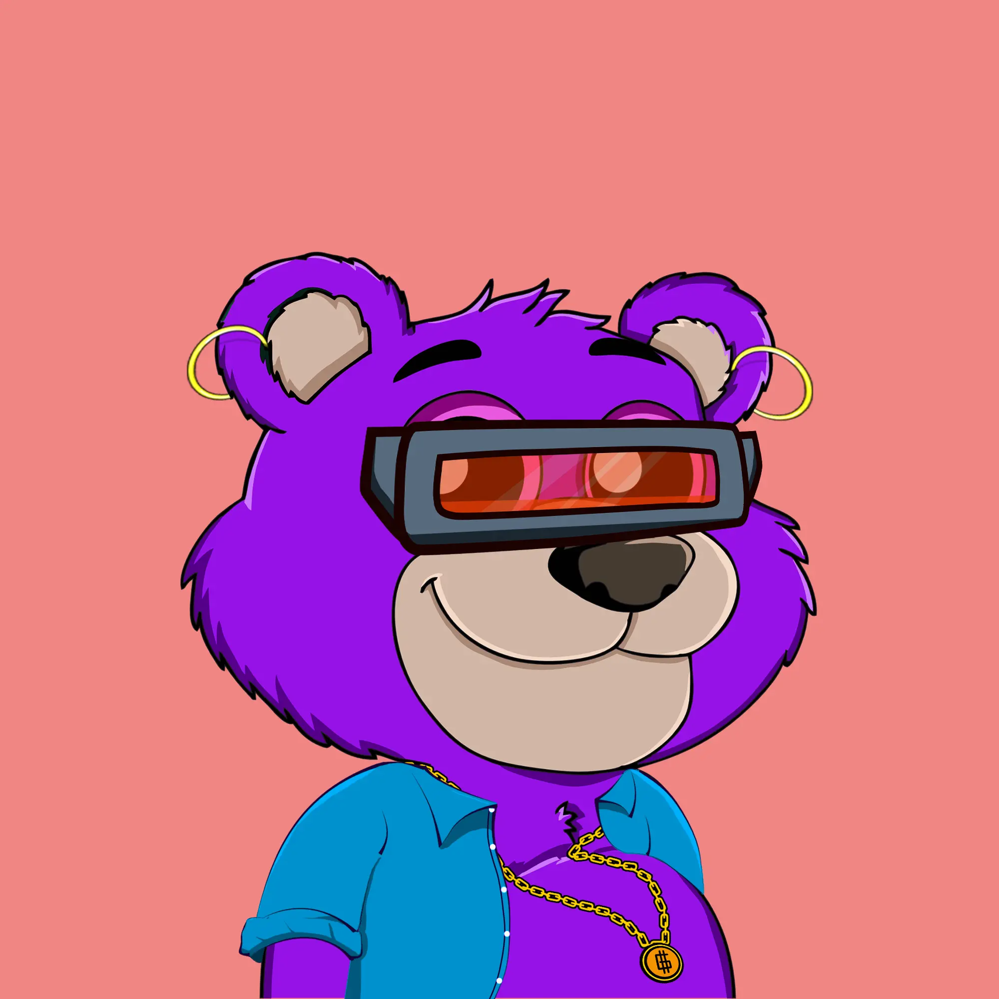 Gluttonous Bears #598 NFT on Algorand