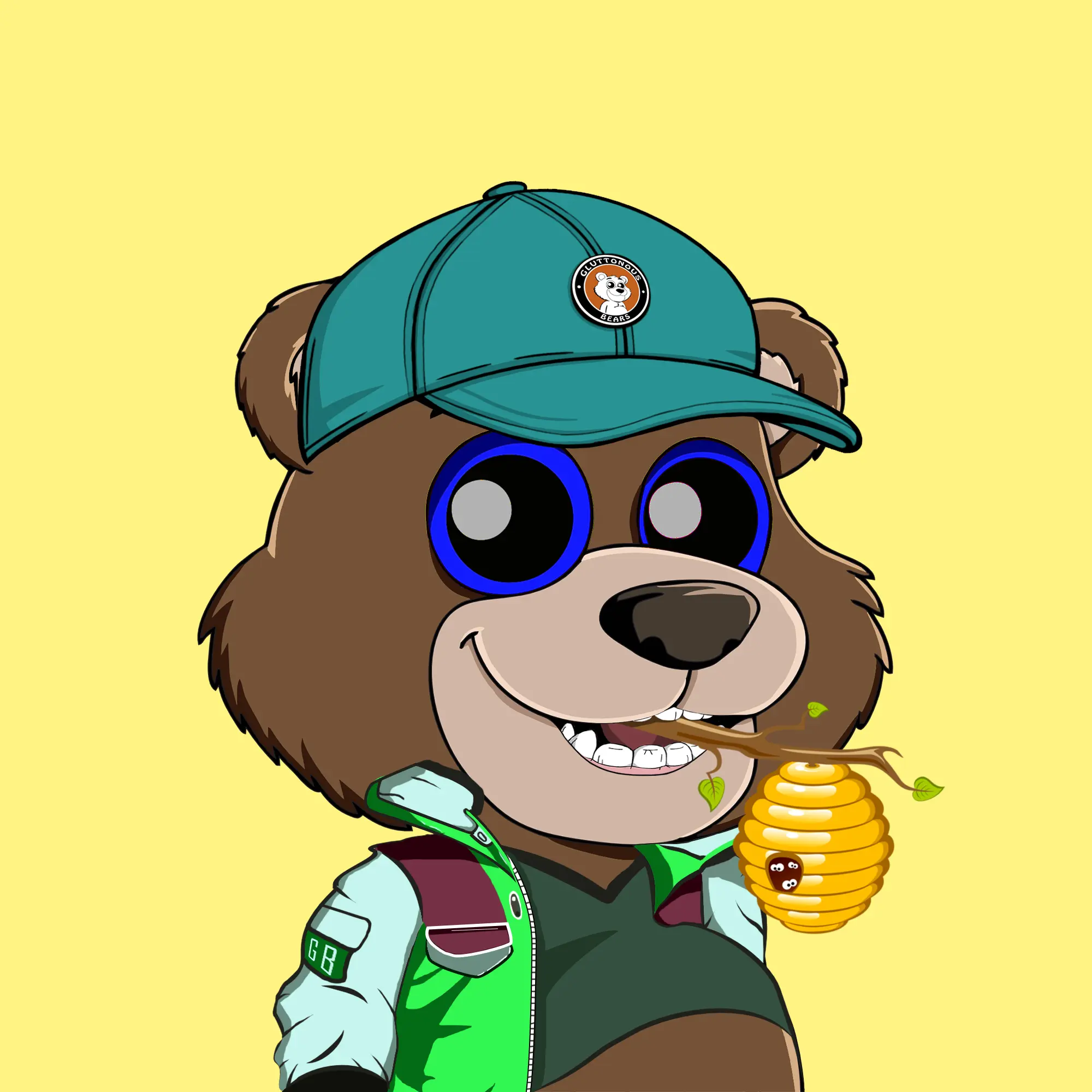 Gluttonous Bears #573 NFT on Algorand