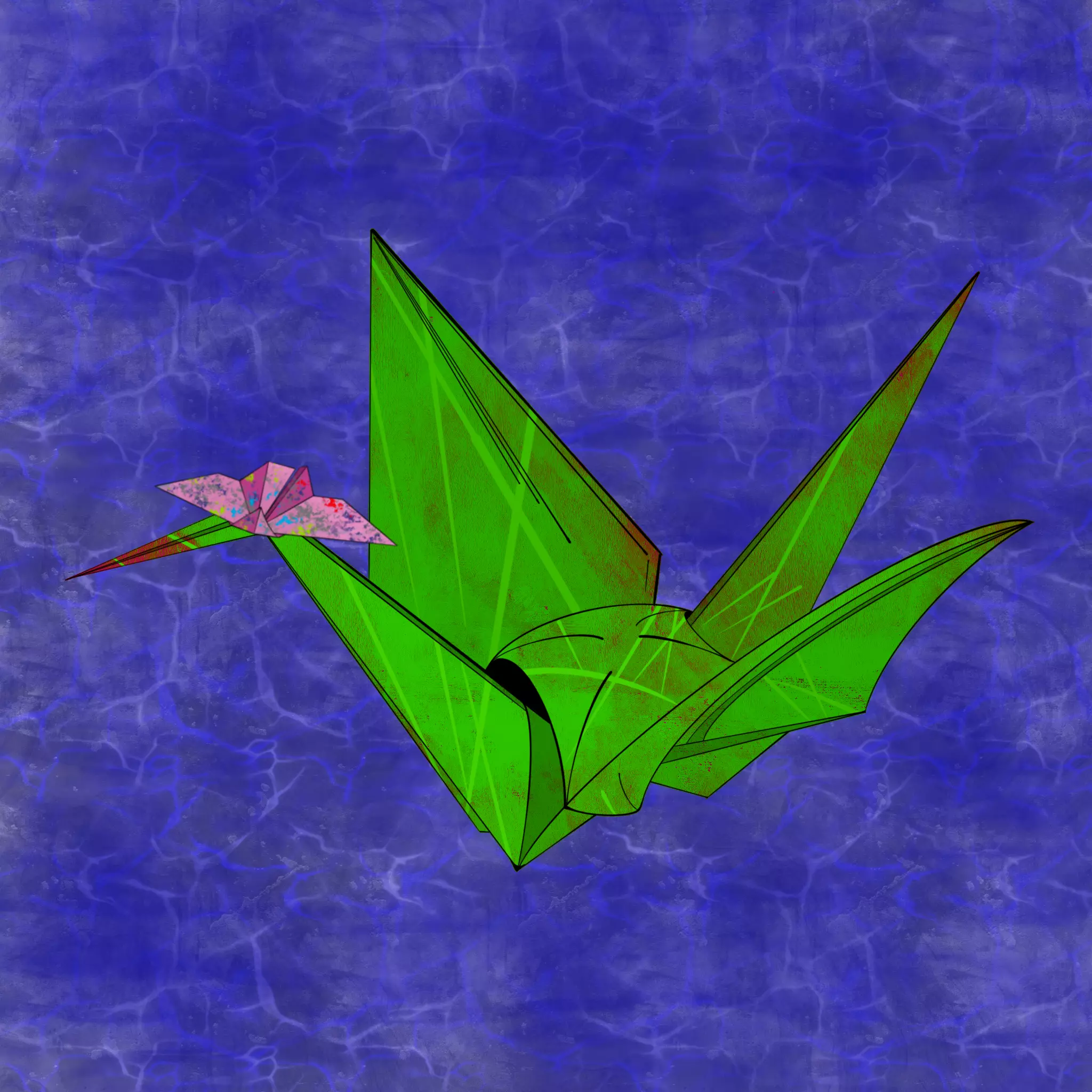 1000 Cranes V2 #376 NFT on Algorand