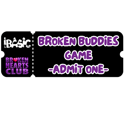 Broken Buddies Game Entry Ticket