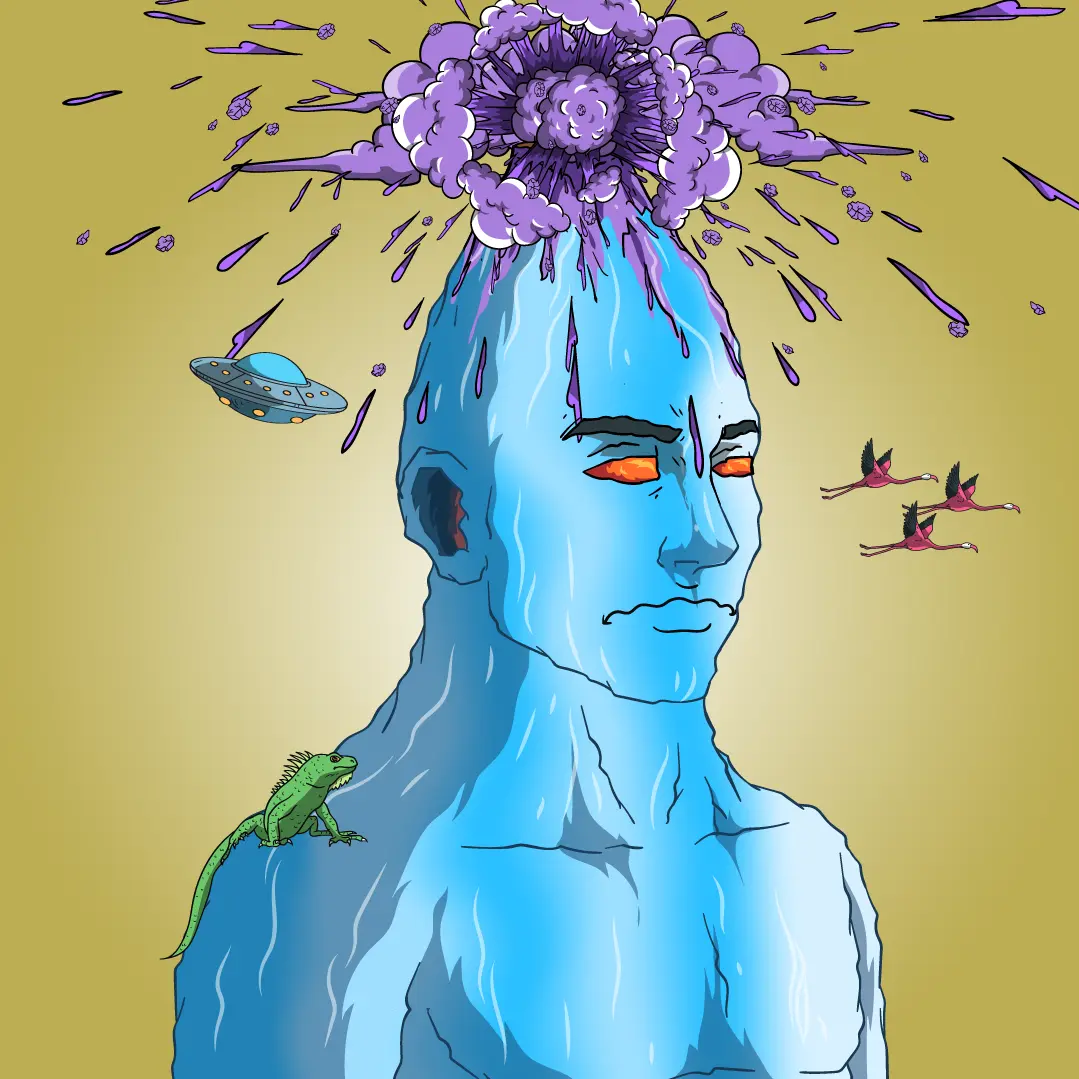 Volcano Boyz #1435 NFT on Algorand